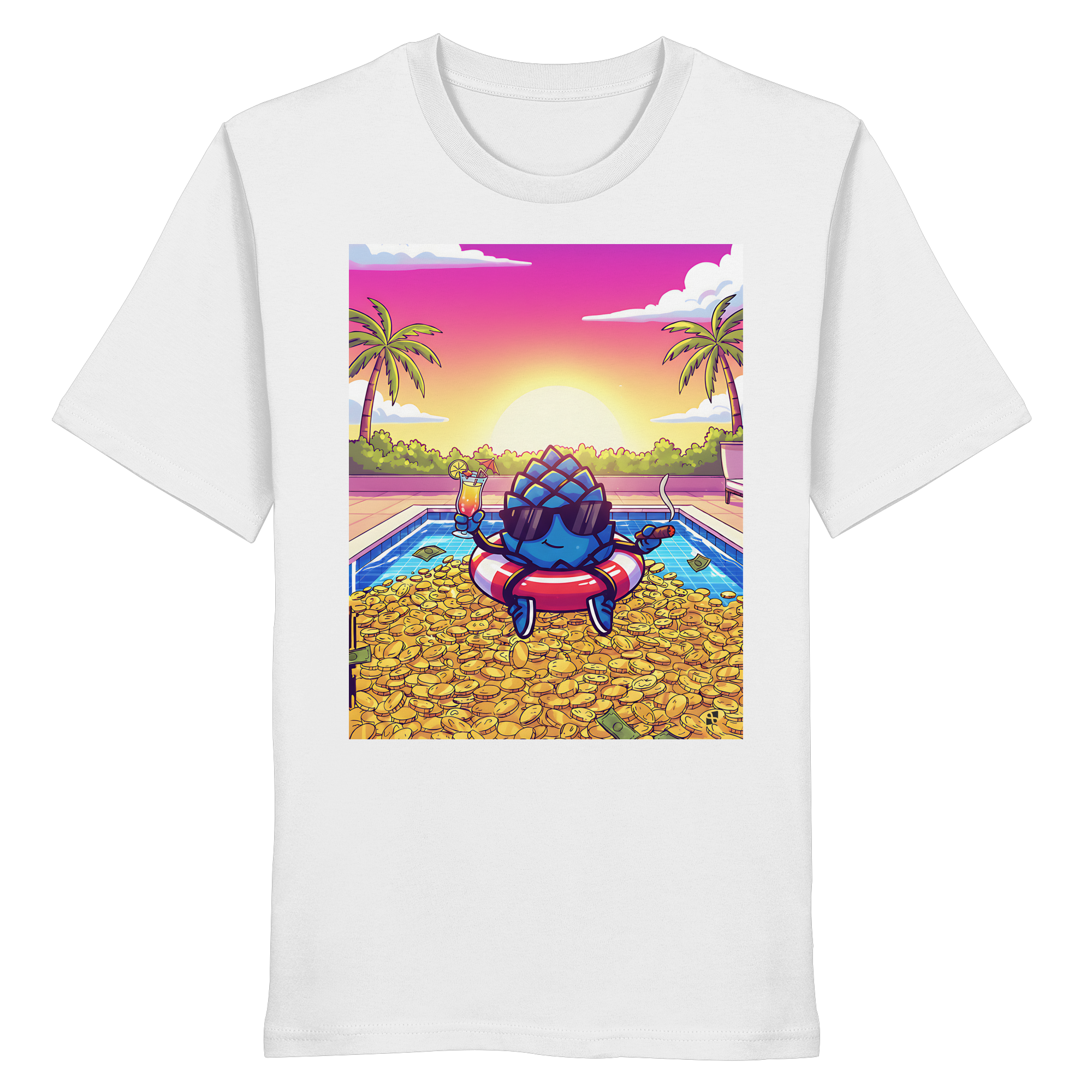 Zirbinator Money & Gold - Organic Shirt