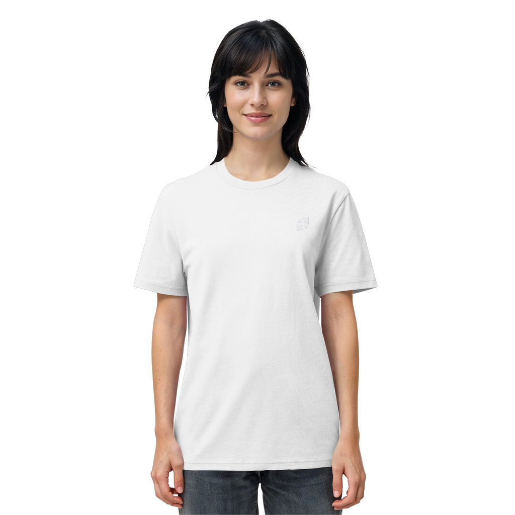 Tannenhäher mit Zirbelnuss + Emblem Stick - Organic Shirt