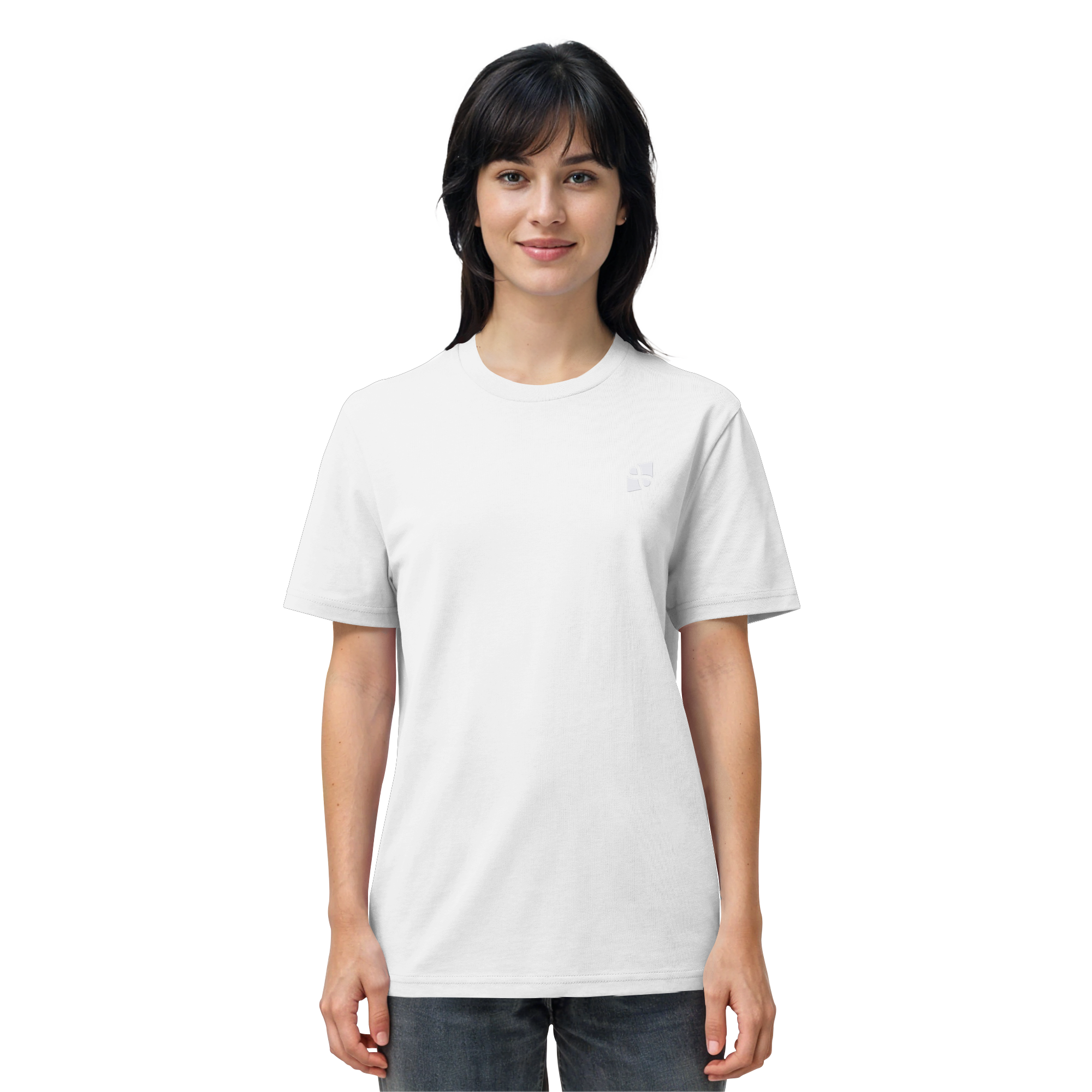 WTF - "Wear The Fair" Print mit besticktem Emblem - Organic Shirt