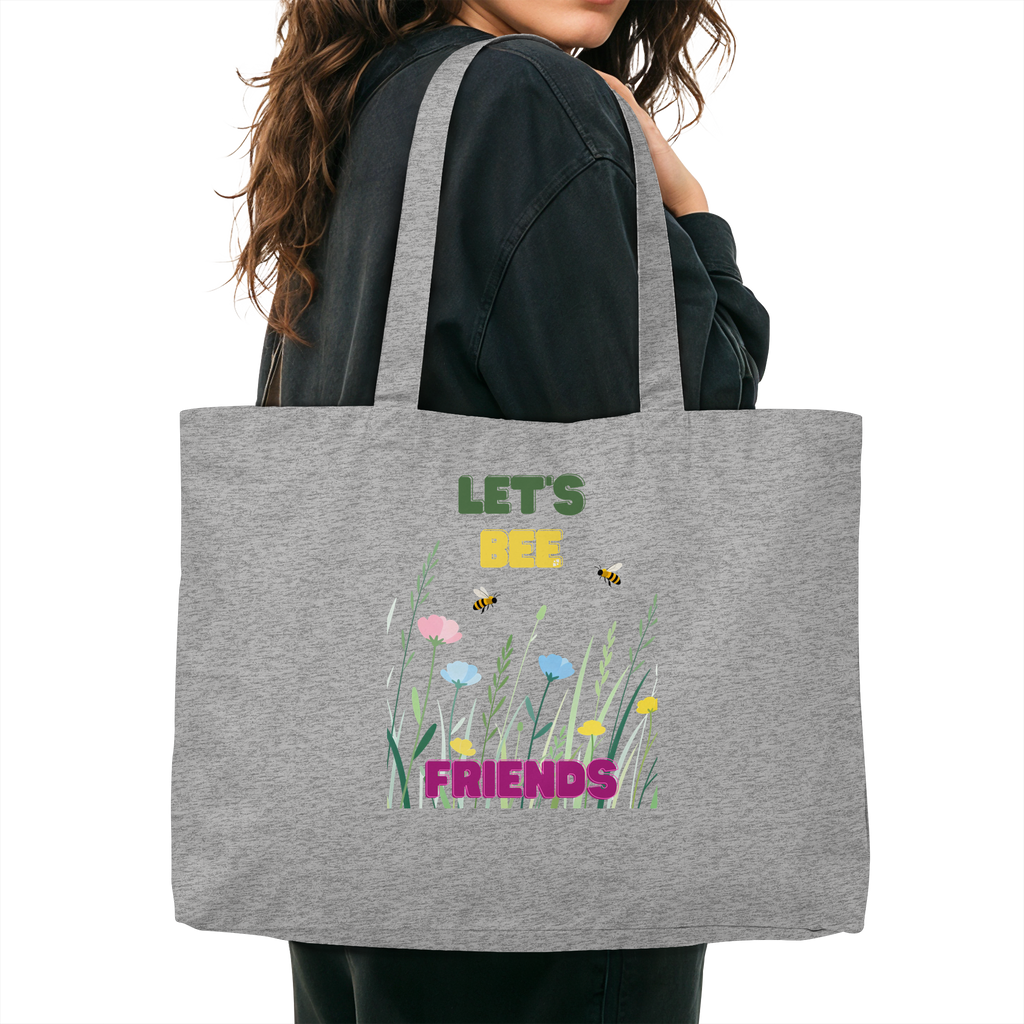 Let's BEE Friends - Organic Shopping-Bag