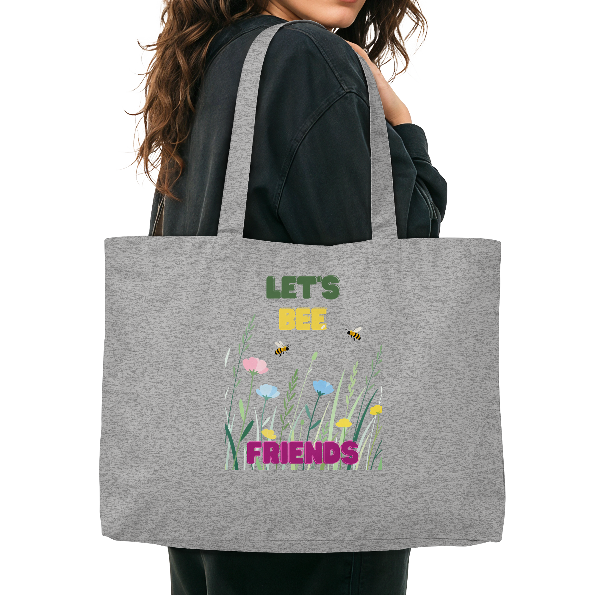Let's BEE Friends - Organic Shopping-Bag