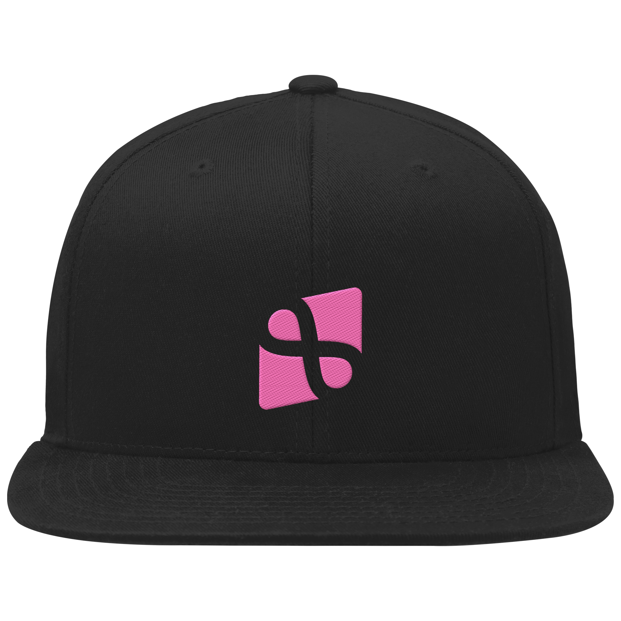 LEAUX Emblem gestickt rosa - Organic Snapback