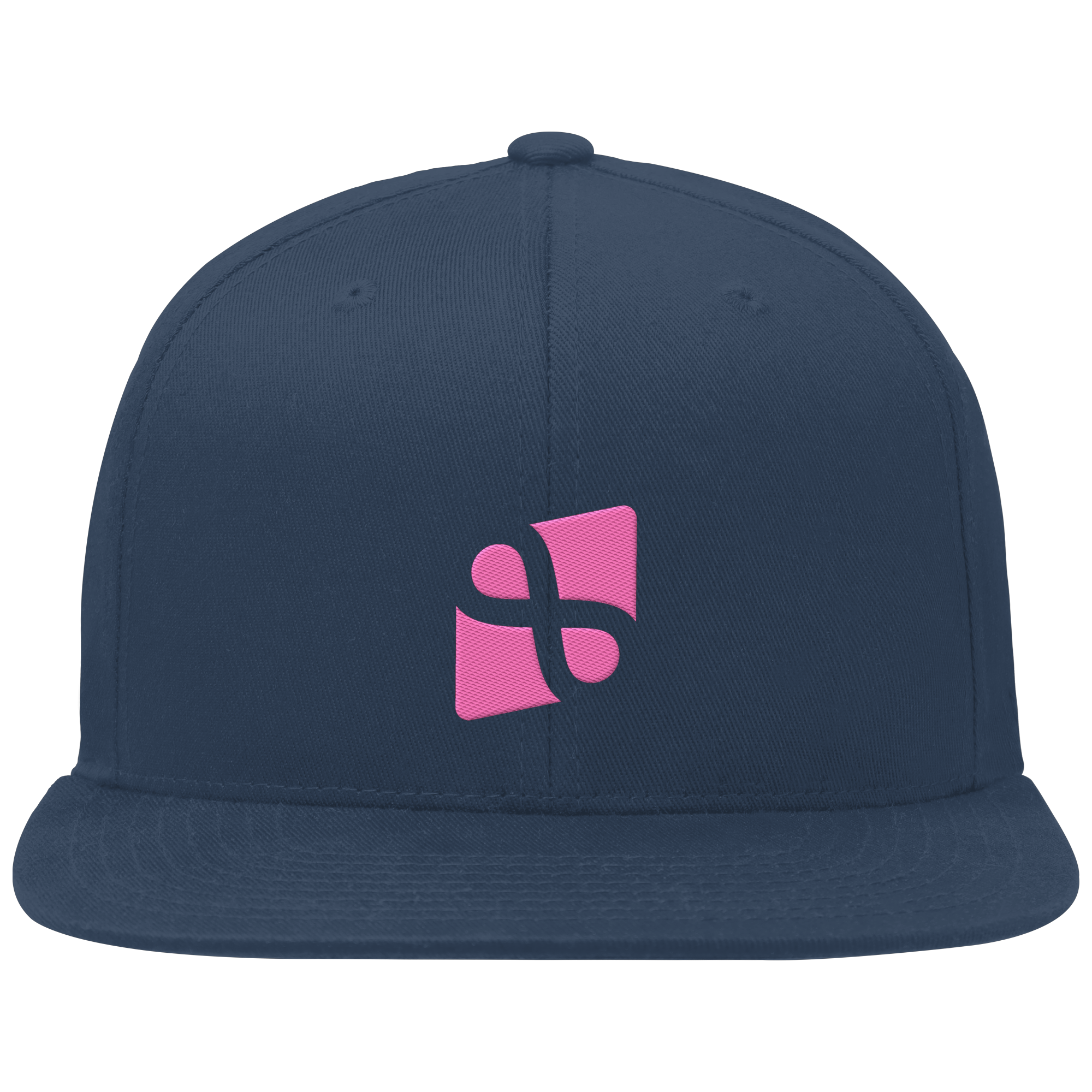LEAUX Emblem gestickt rosa - Organic Snapback