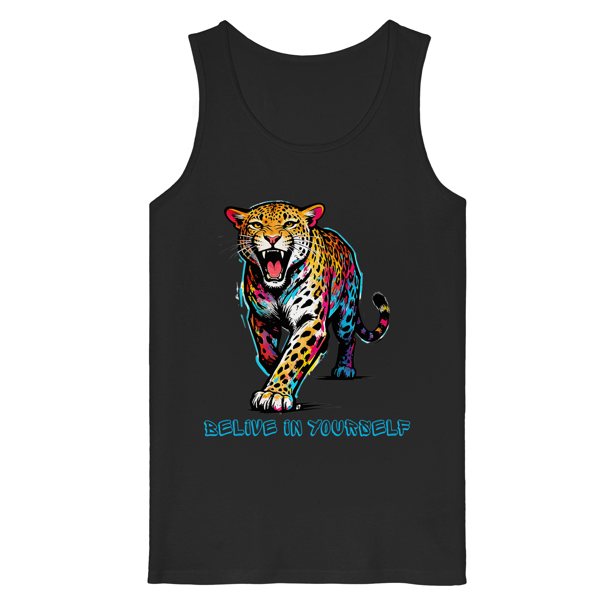 BIY Leopard - Organic Tank Top
