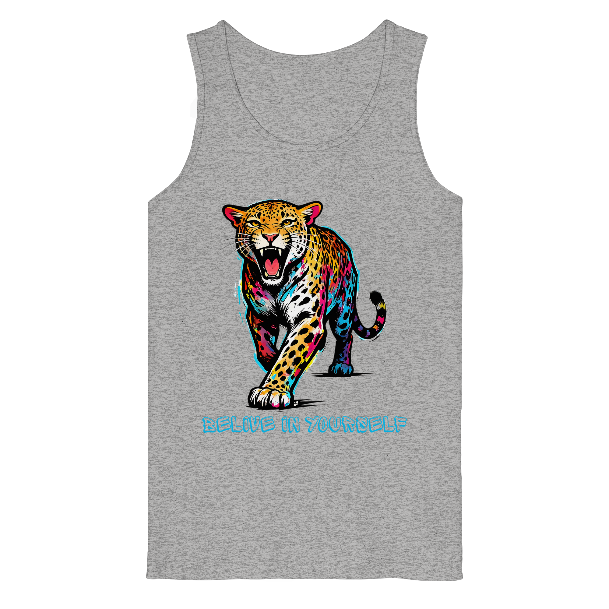 BIY Leopard - Organic Tank Top
