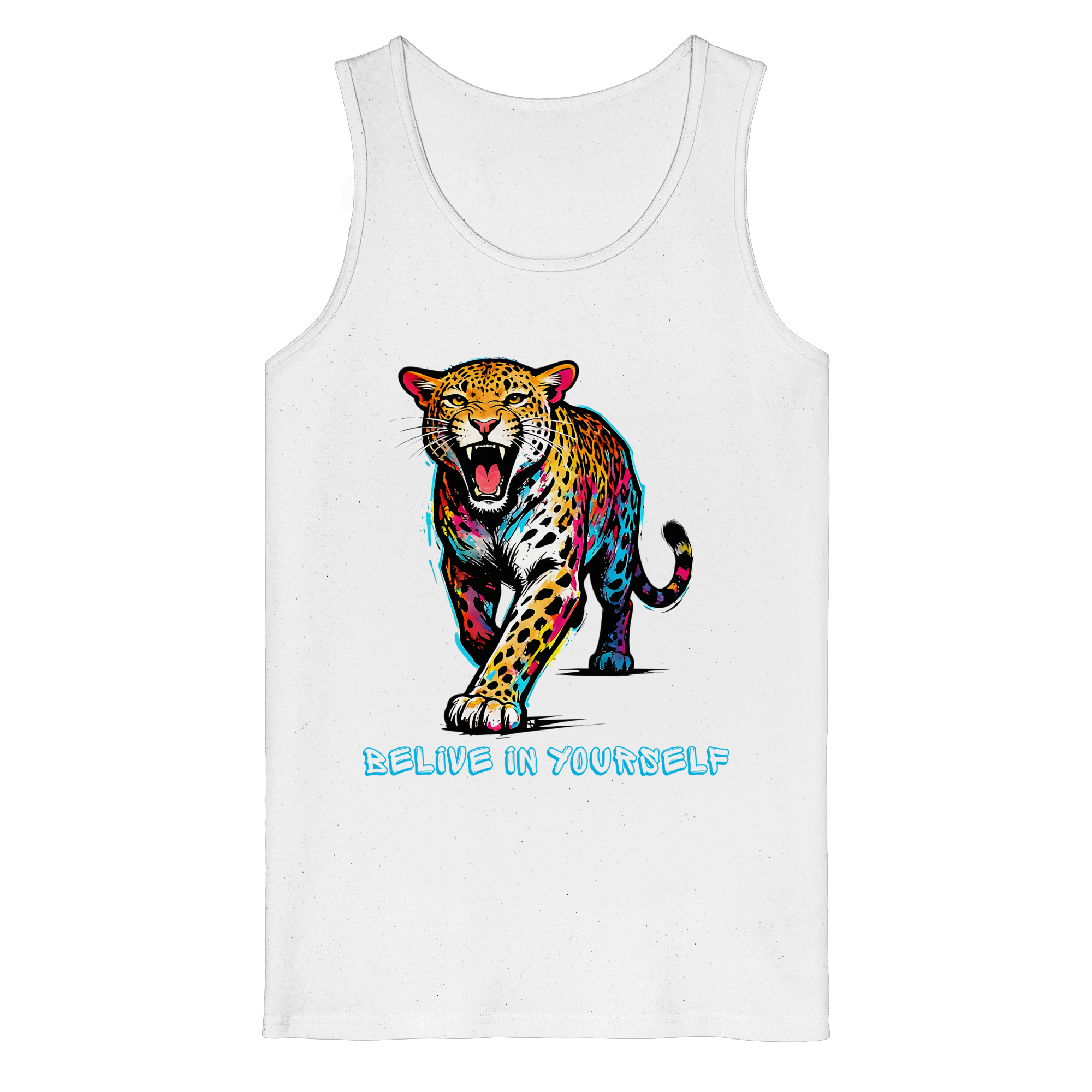 BIY Leopard - Organic Tank Top