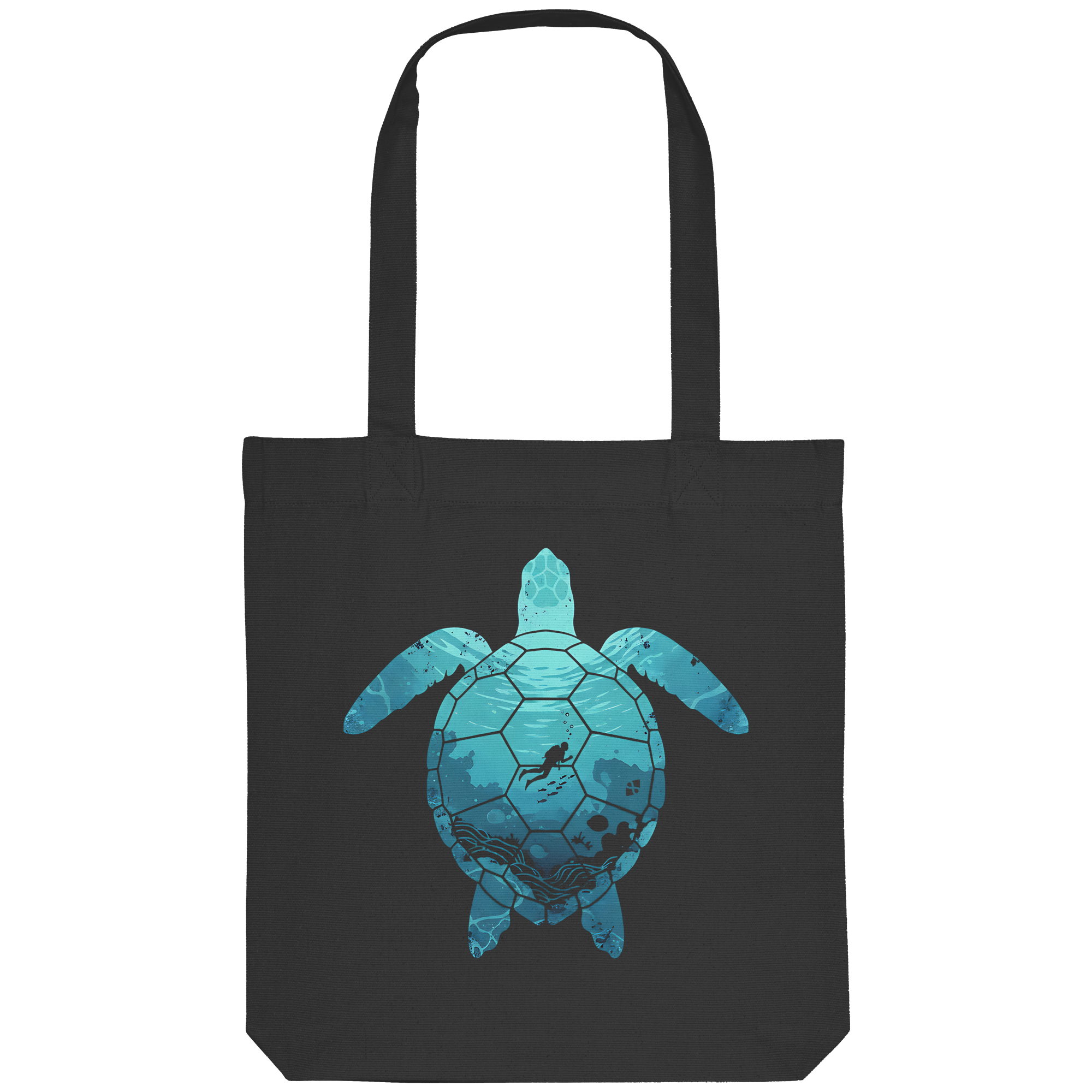 Deep Sea Turtle Tote-Bag