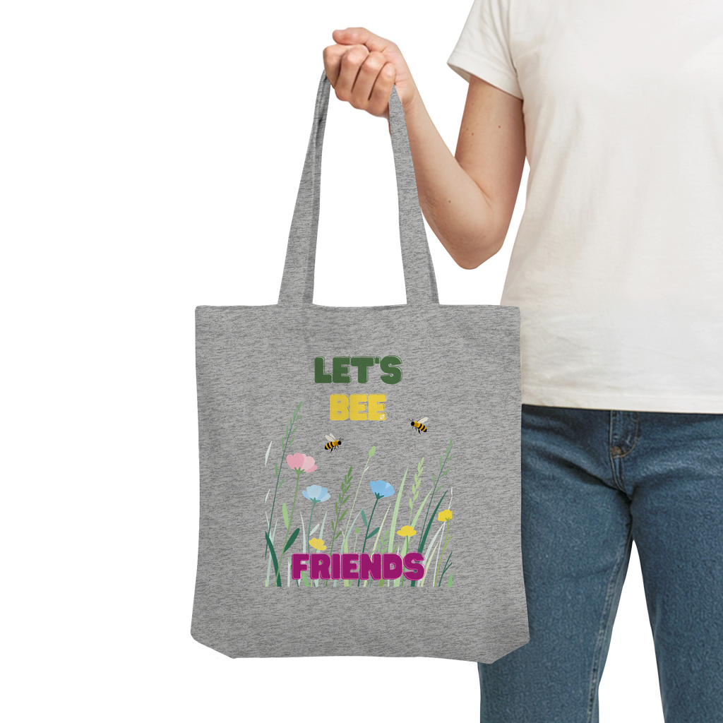 Let's BEE Friends - Organic Tote-Bag