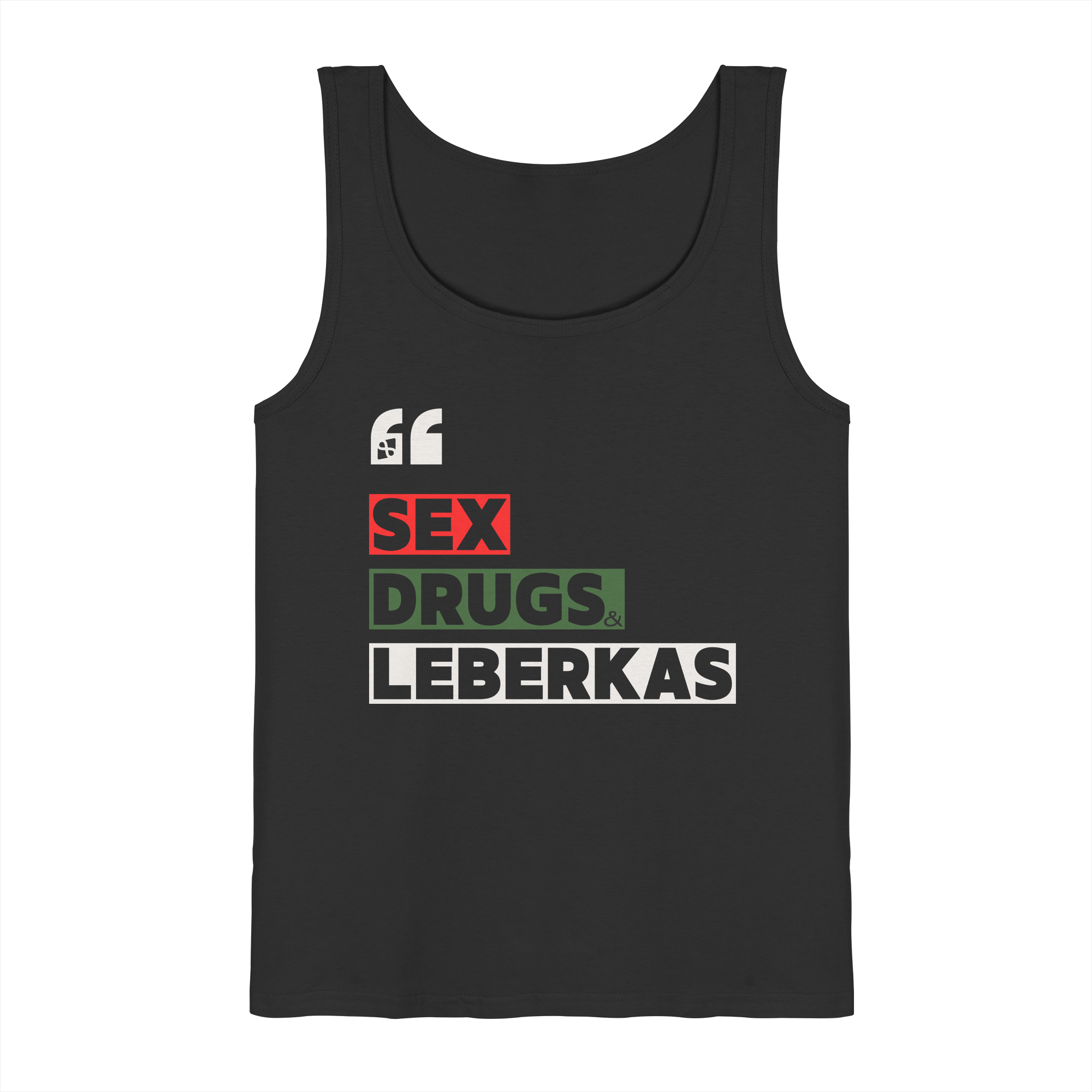 SDL- "SEX DRUGS & LEBERKAS" - Tank-Top