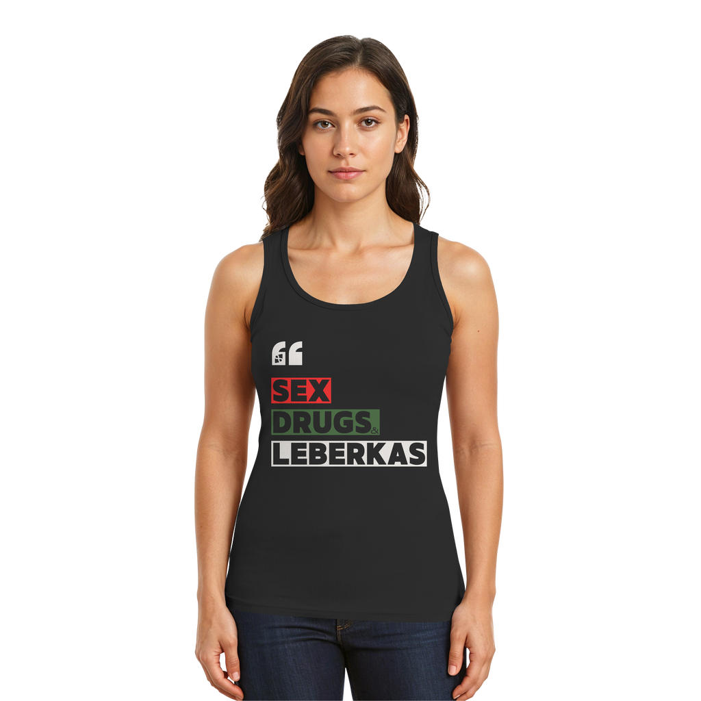 SDL- "SEX DRUGS & LEBERKAS" - Tank-Top