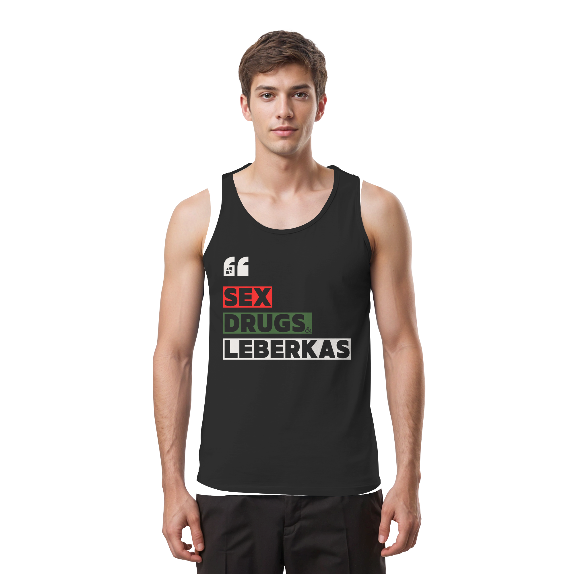 SDL- "SEX DRUGS & LEBERKAS" - Tank-Top