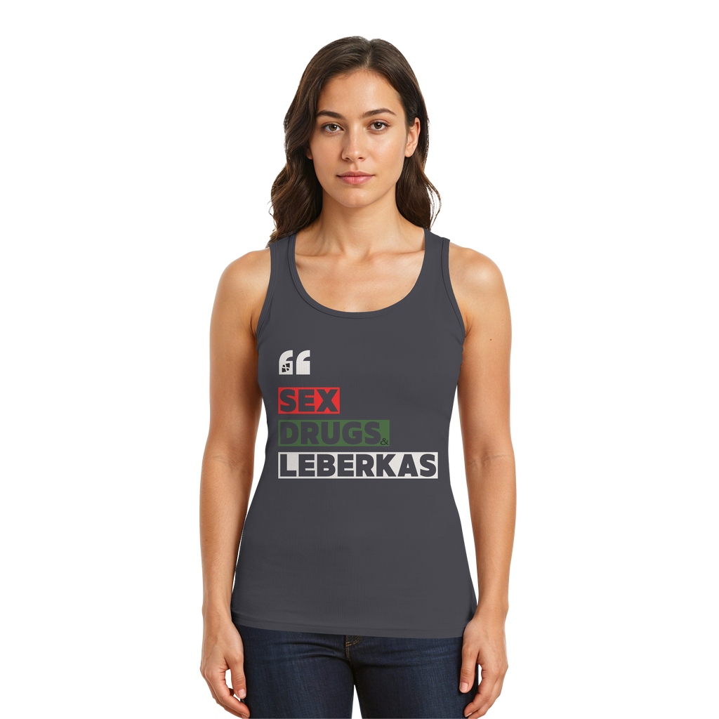 SDL- "SEX DRUGS & LEBERKAS" - Tank-Top