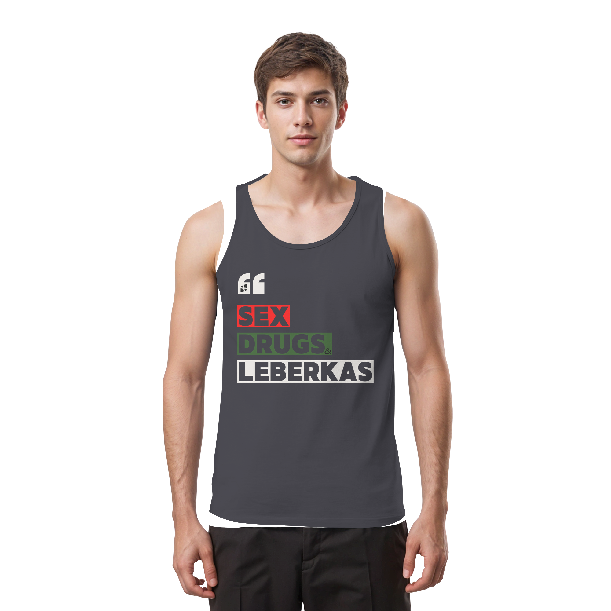 SDL- "SEX DRUGS & LEBERKAS" - Tank-Top
