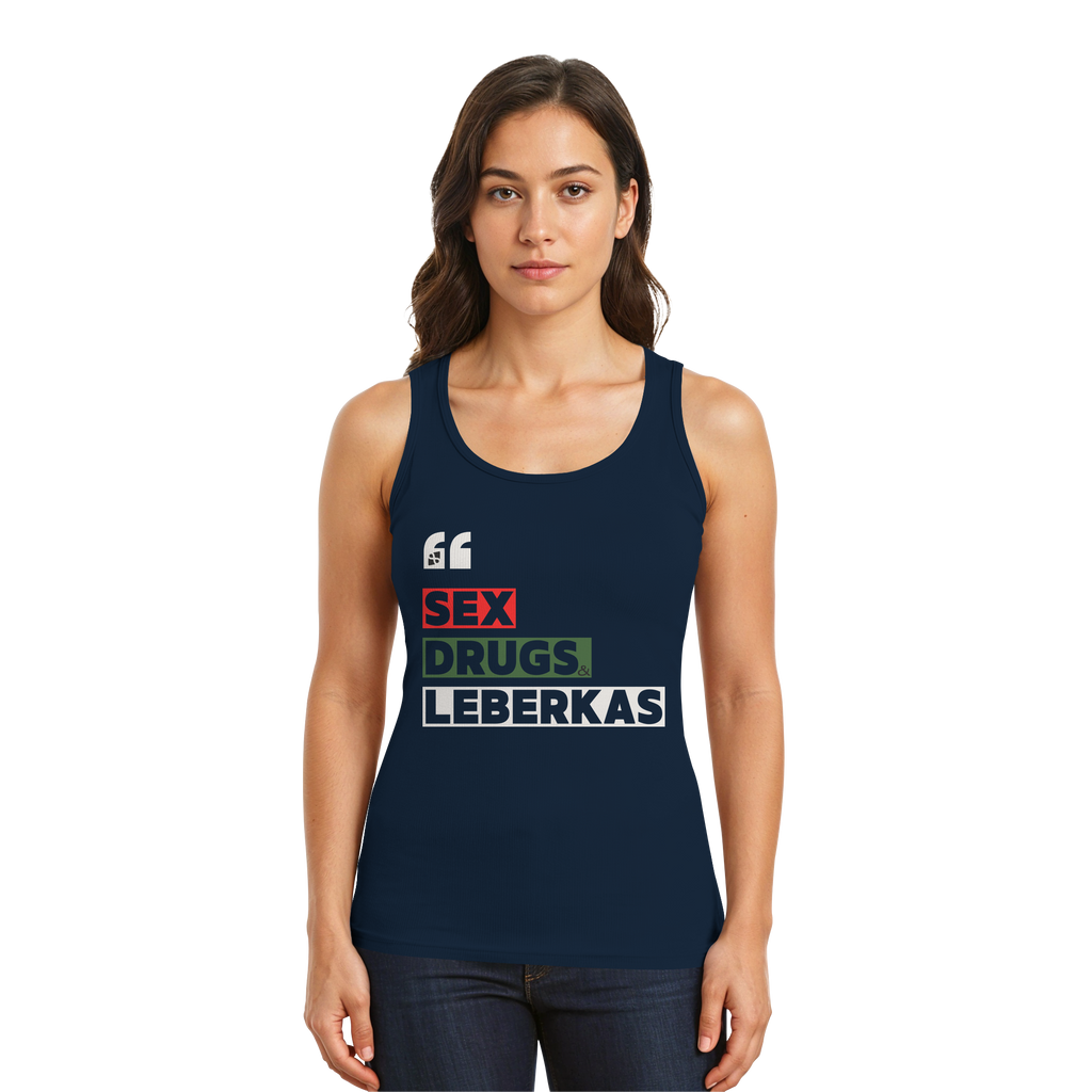 SDL- "SEX DRUGS & LEBERKAS" - Tank-Top