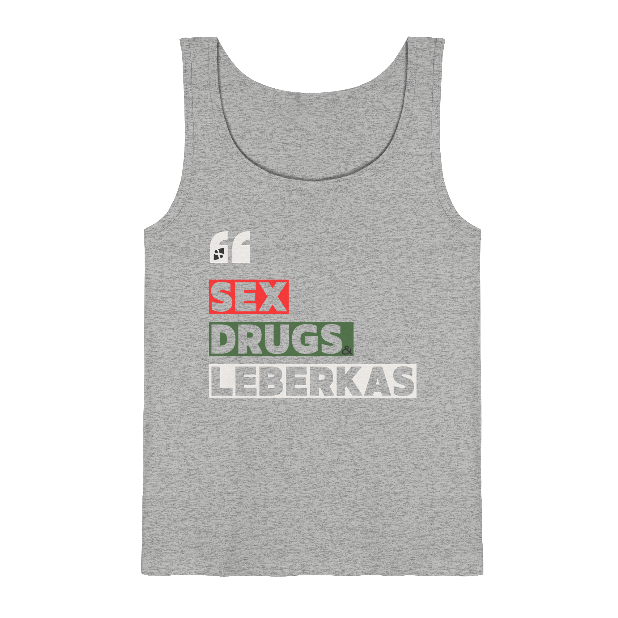 SDL- "SEX DRUGS & LEBERKAS" - Tank-Top