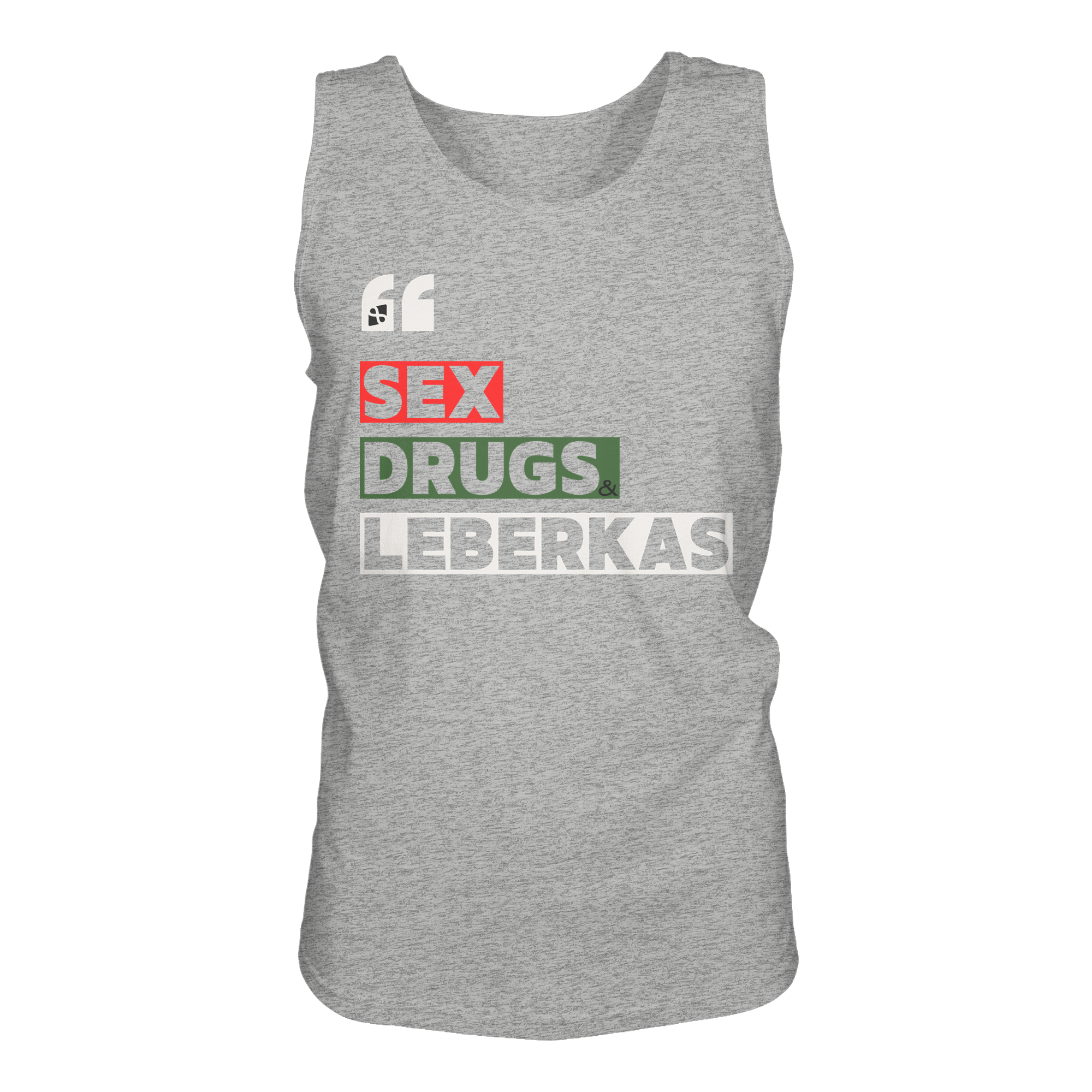 SDL- "SEX DRUGS & LEBERKAS" - Tank-Top