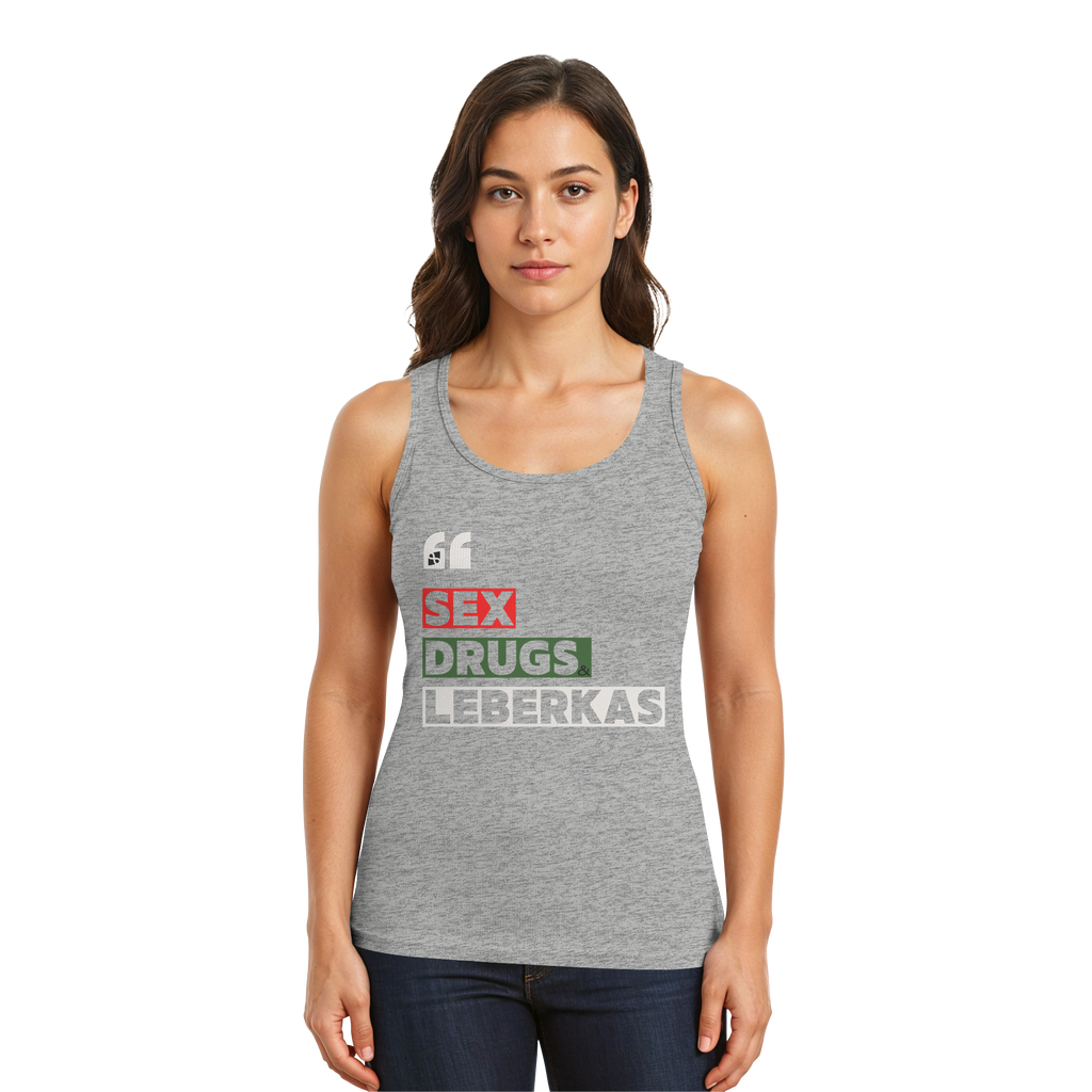 SDL- "SEX DRUGS & LEBERKAS" - Tank-Top