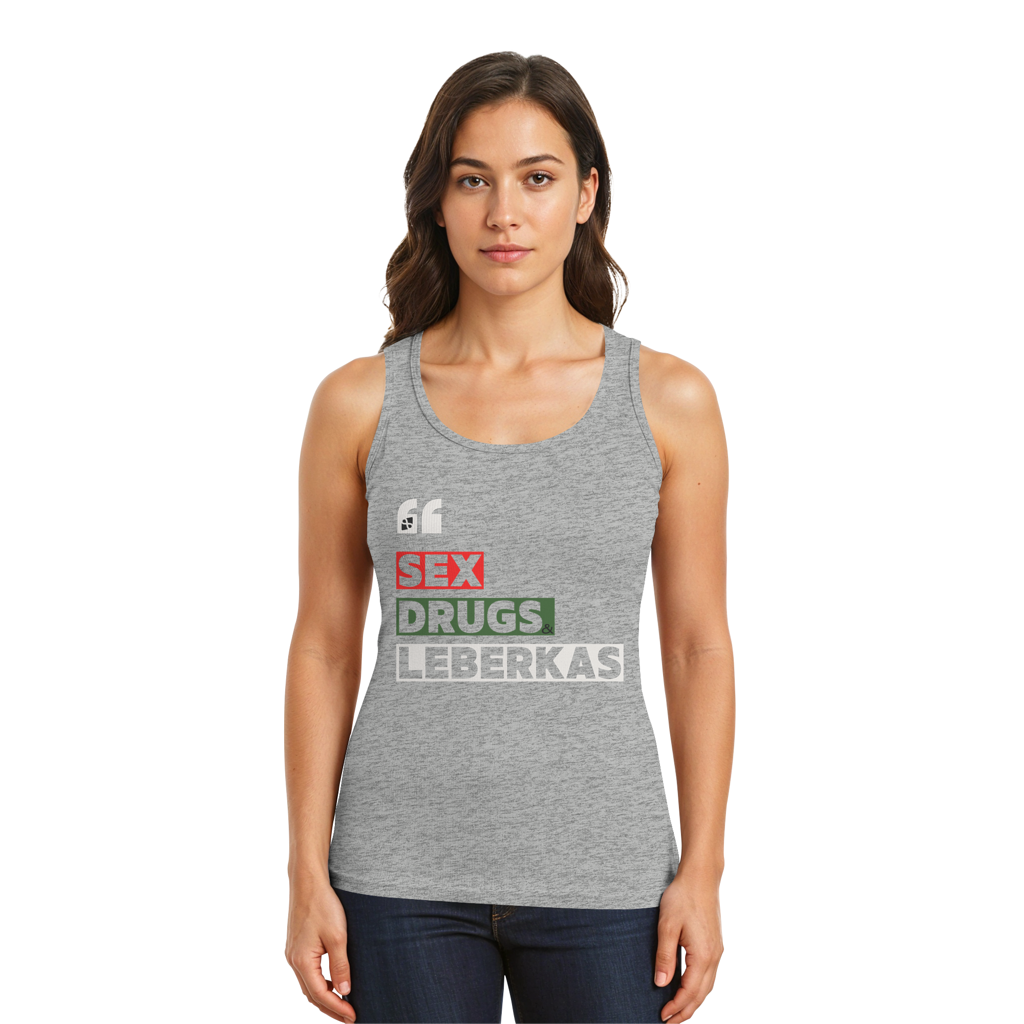 SDL- "SEX DRUGS & LEBERKAS" - Tank-Top