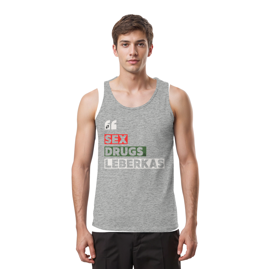 SDL- "SEX DRUGS & LEBERKAS" - Tank-Top