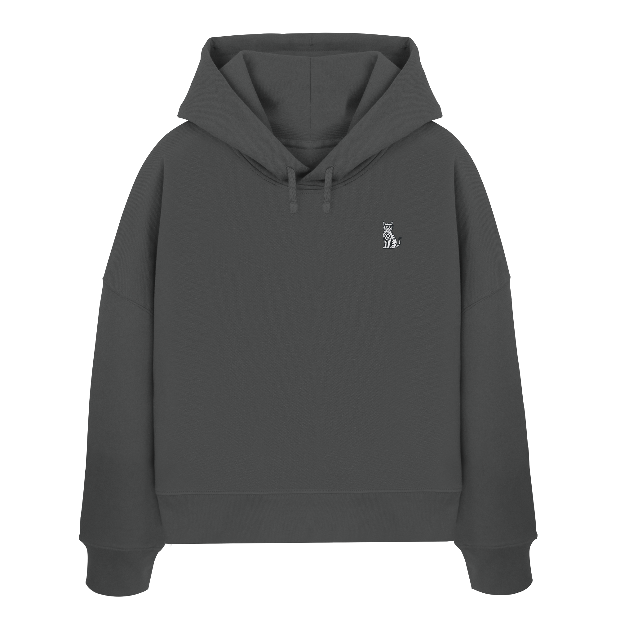 CoolCat - Womens Organic Boxcut Hoodie