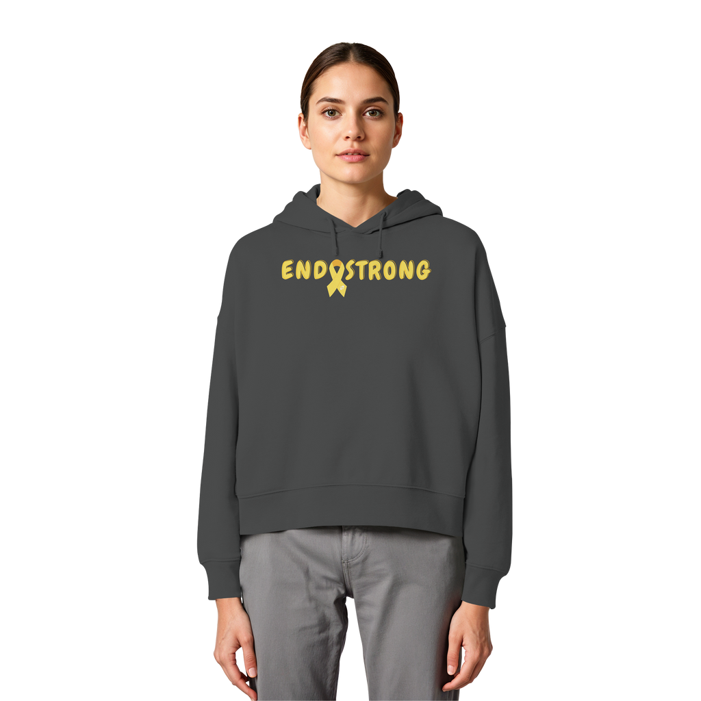 Endostrong - Womens Organic Boxcut Hoodie