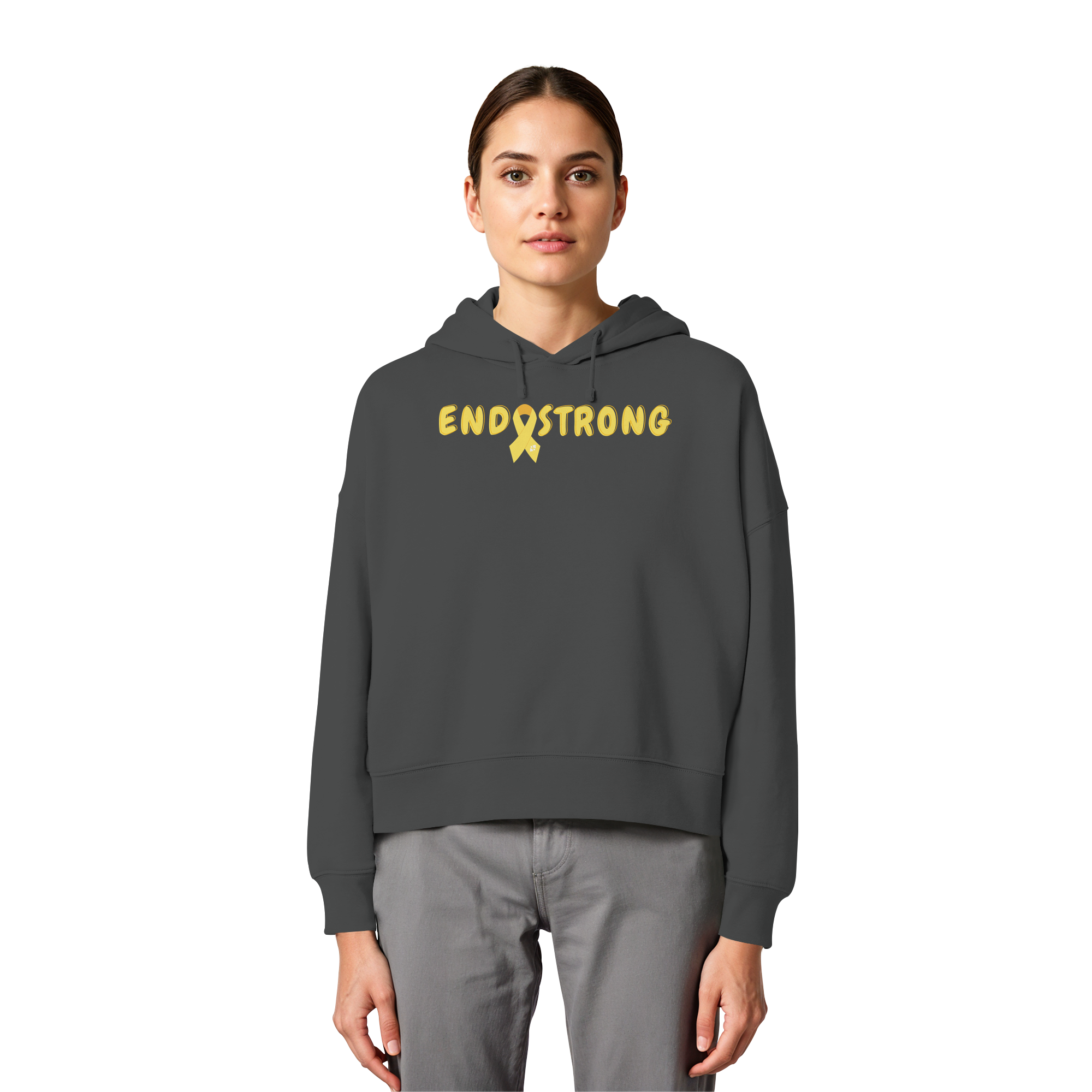 Endostrong - Womens Organic Boxcut Hoodie