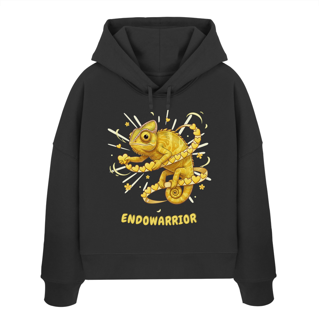 Endowarrior - Womens Organic Boxcut Hoodie