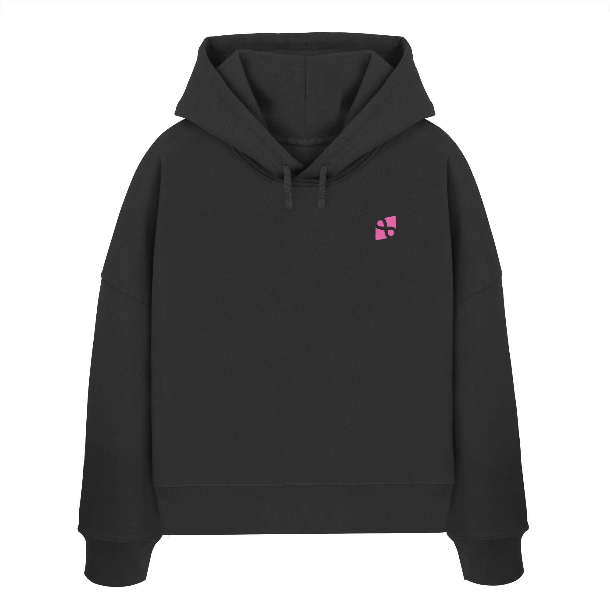 LEAUX Icon magenta Boxcut Hoodie