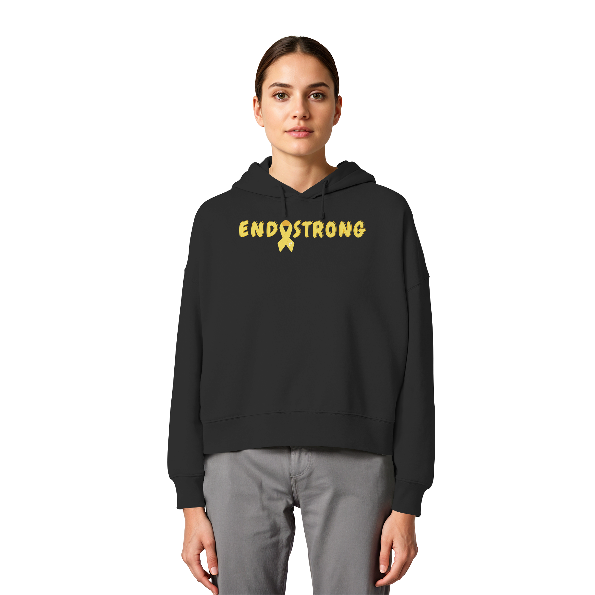 Endostrong - Womens Organic Boxcut Hoodie