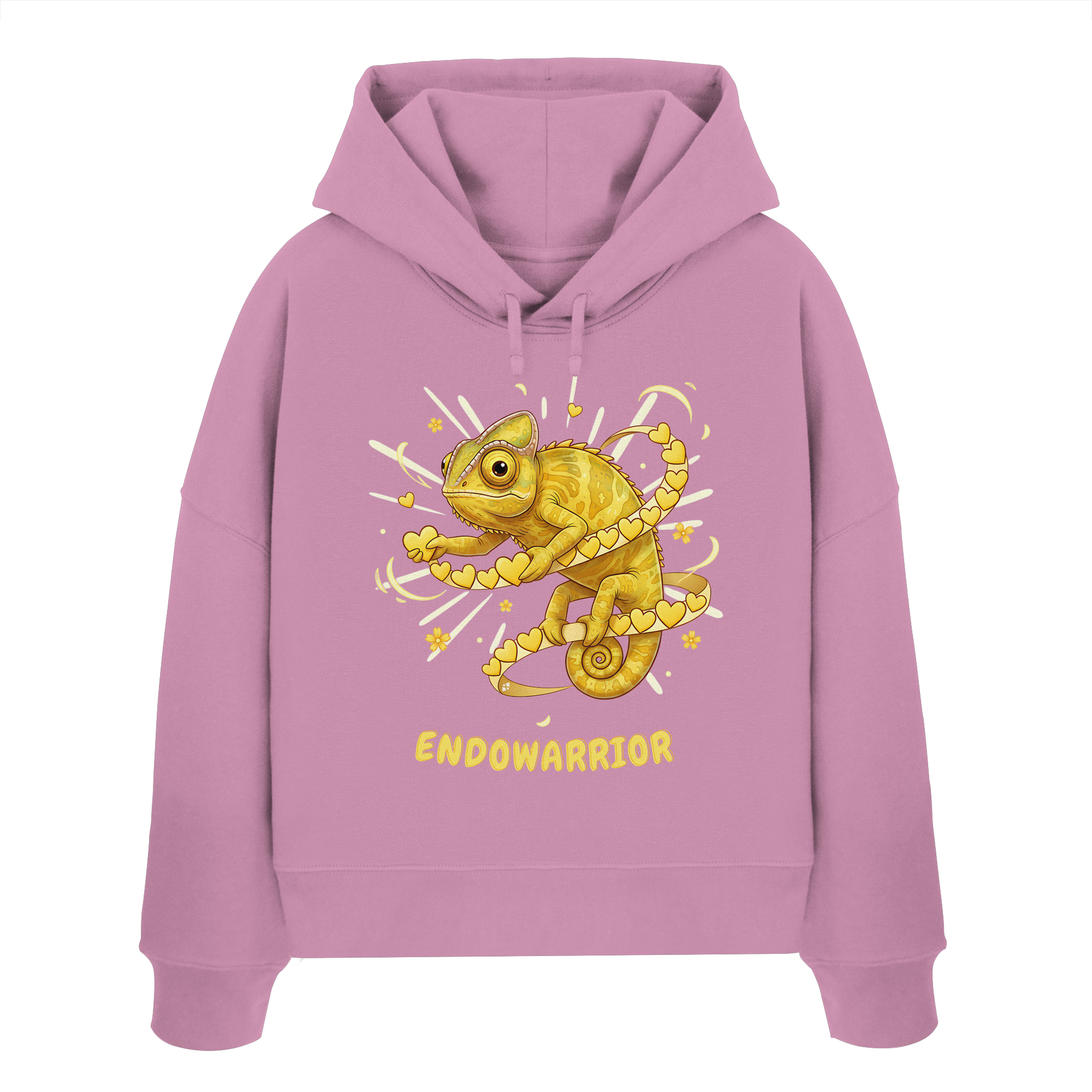 Endowarrior - Womens Organic Boxcut Hoodie
