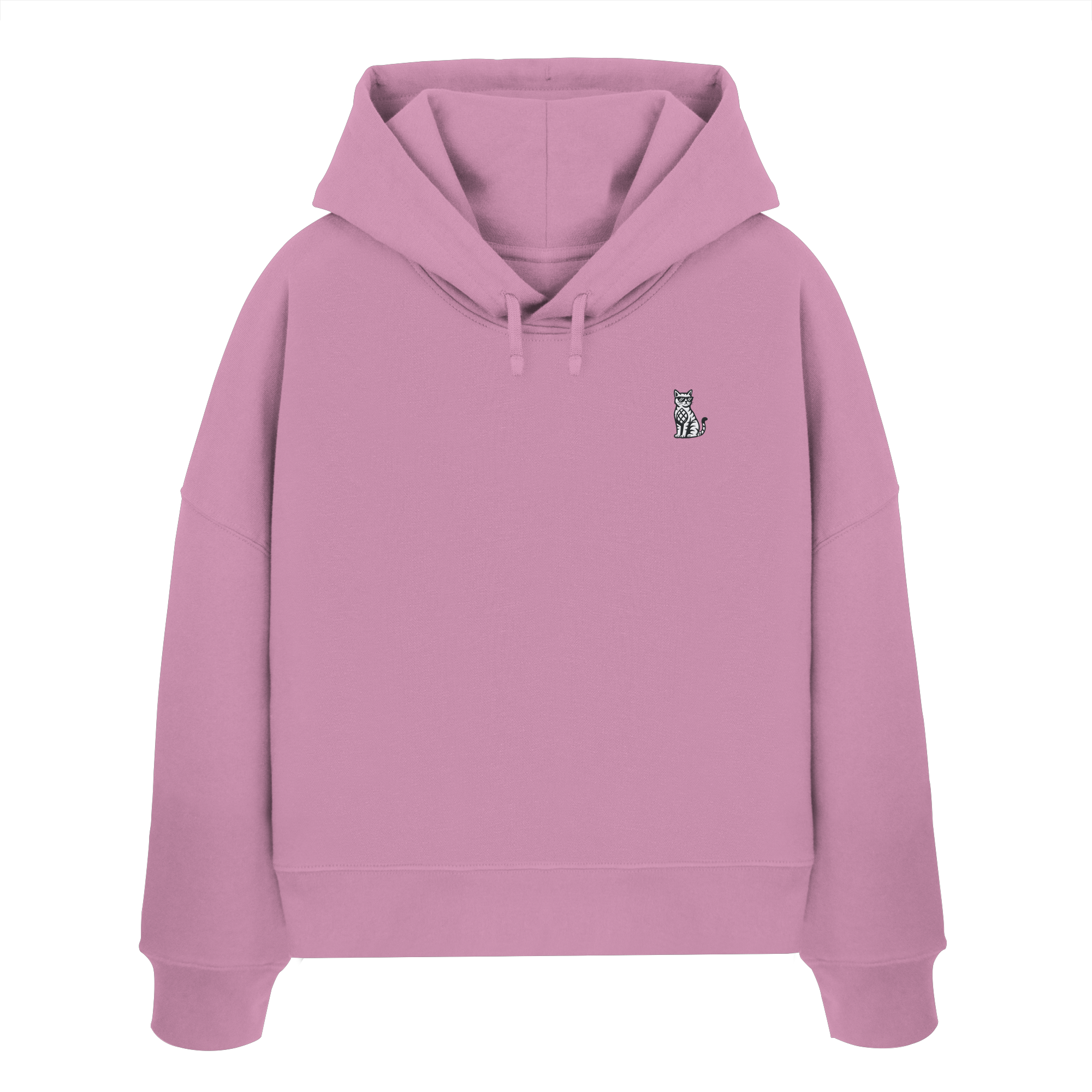 CoolCat - Womens Organic Boxcut Hoodie