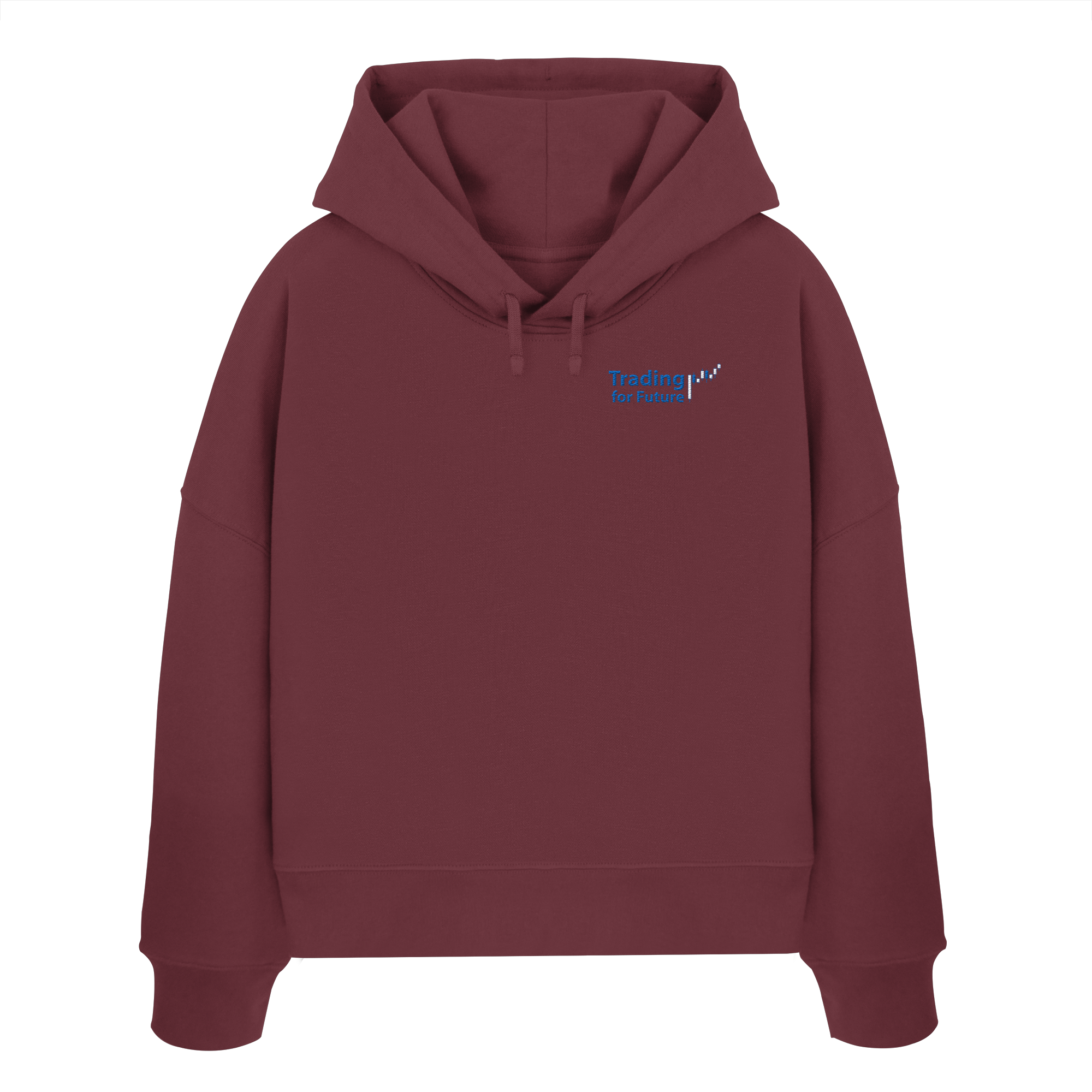 Trading for Future - Womens Organic Boxcut Hoodie