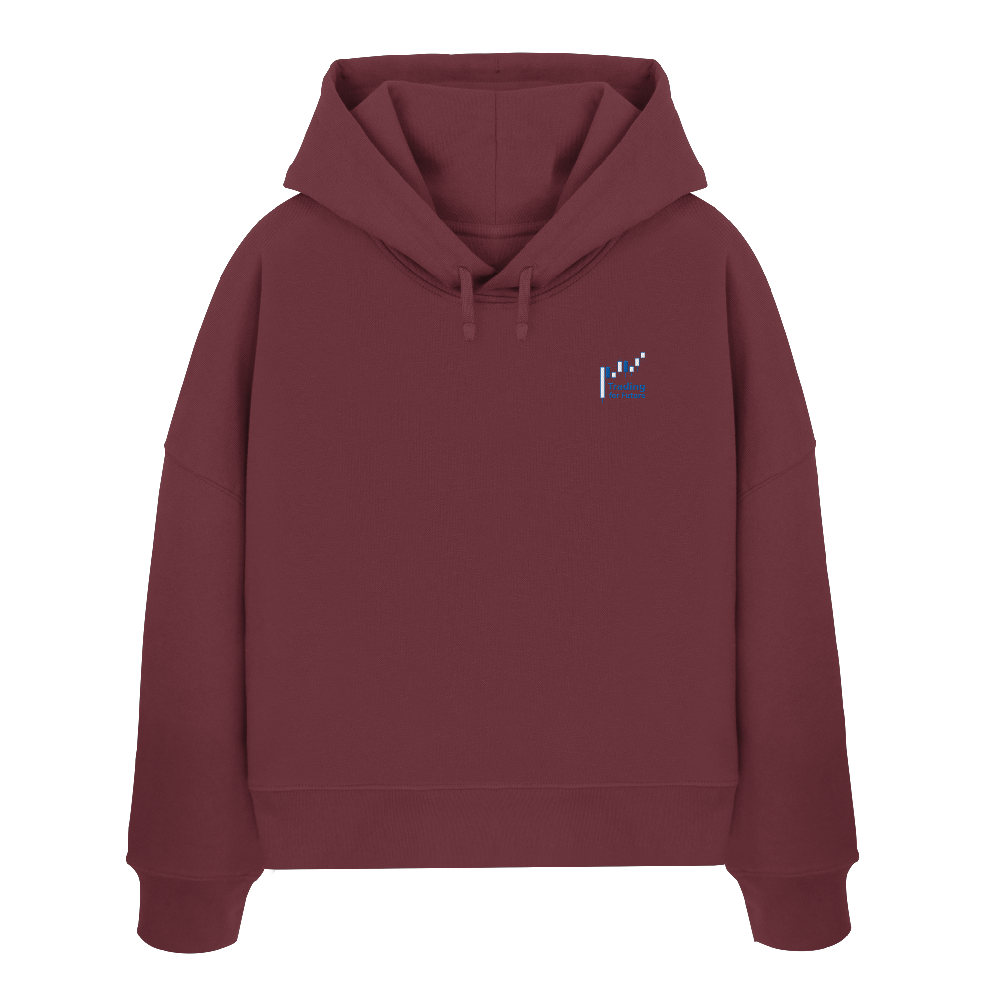 Trading for Future - Womens Organic Boxcut Hoodie