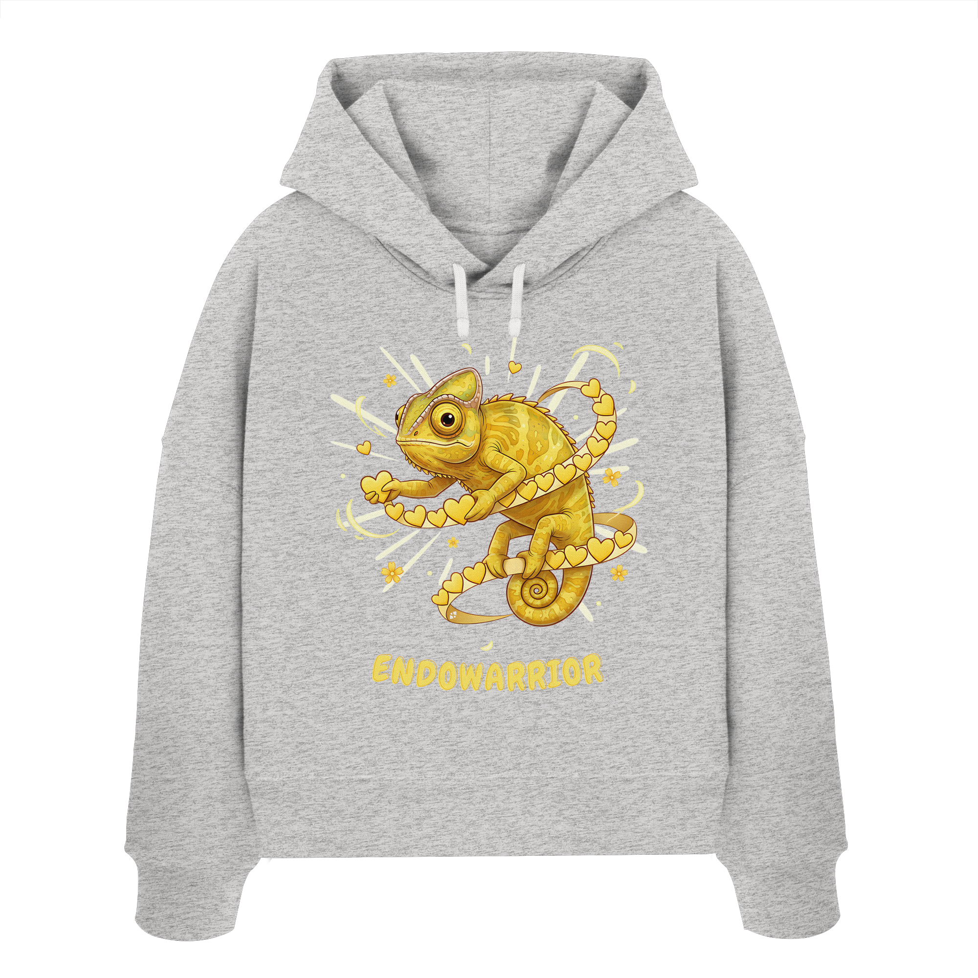 Endowarrior - Womens Organic Boxcut Hoodie