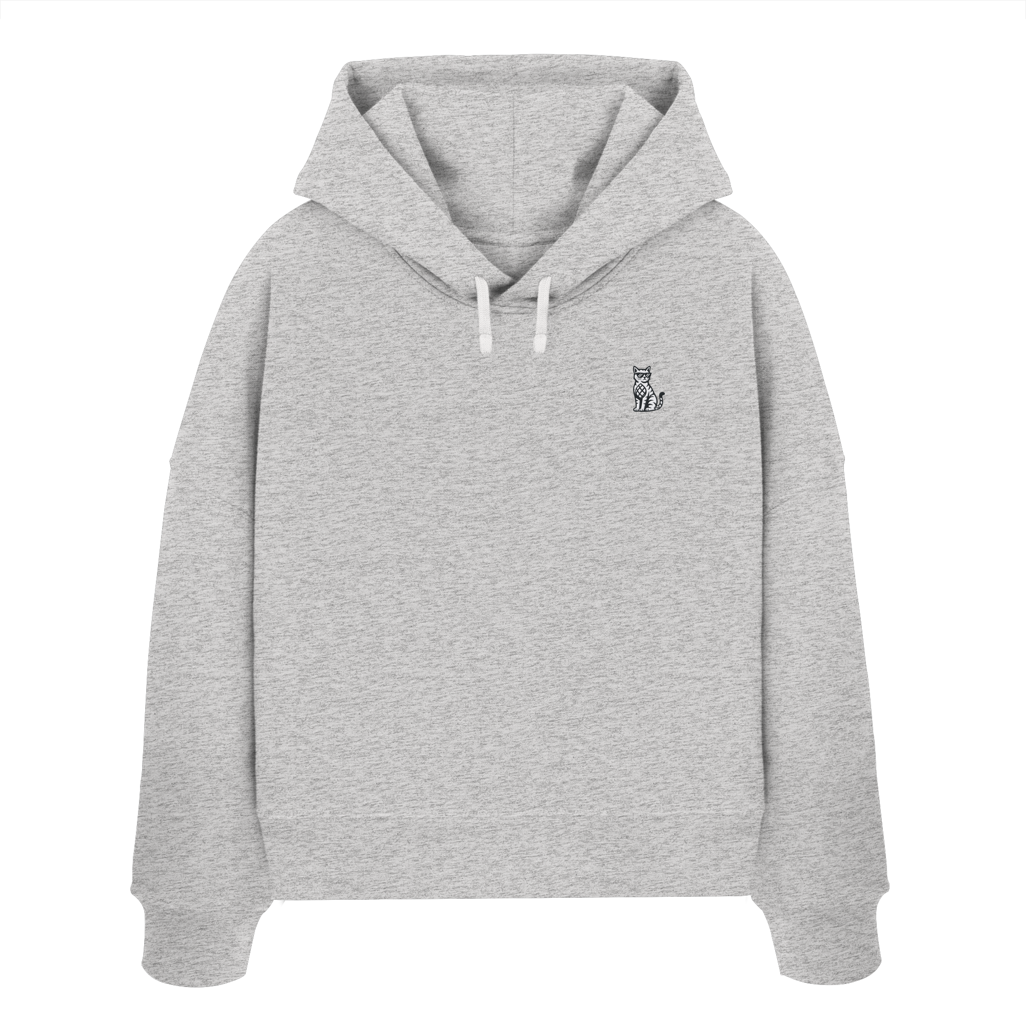 CoolCat - Womens Organic Boxcut Hoodie