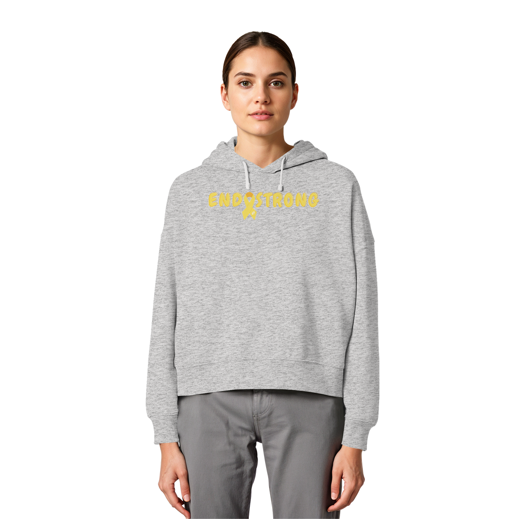 Endostrong - Womens Organic Boxcut Hoodie