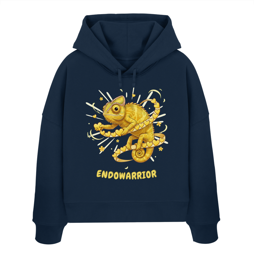 Endowarrior - Womens Organic Boxcut Hoodie