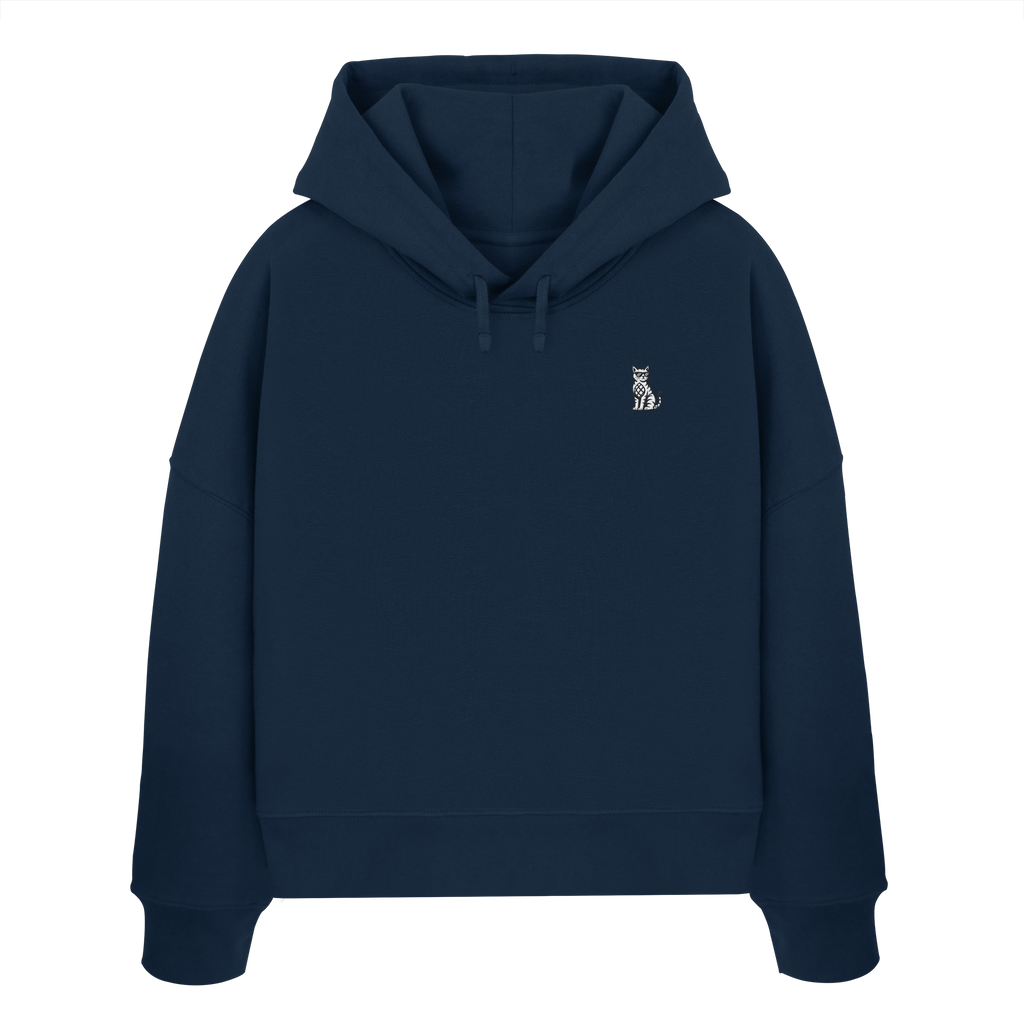 CoolCat - Womens Organic Boxcut Hoodie