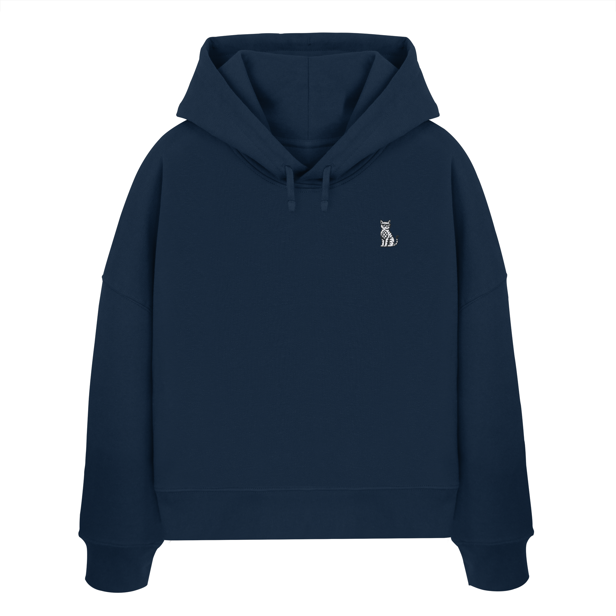 CoolCat - Womens Organic Boxcut Hoodie