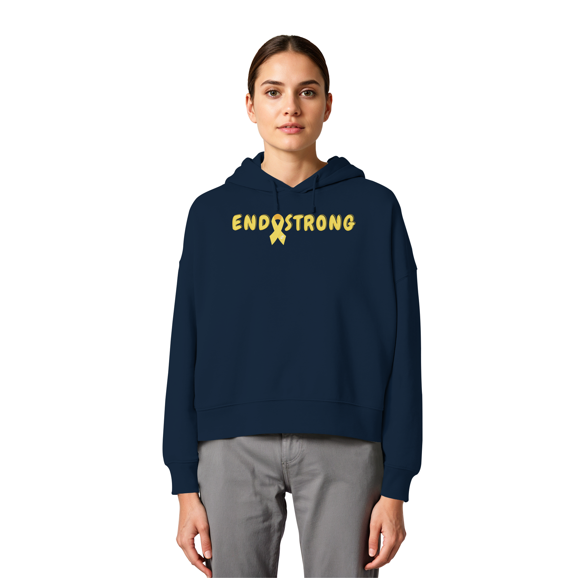 Endostrong - Womens Organic Boxcut Hoodie