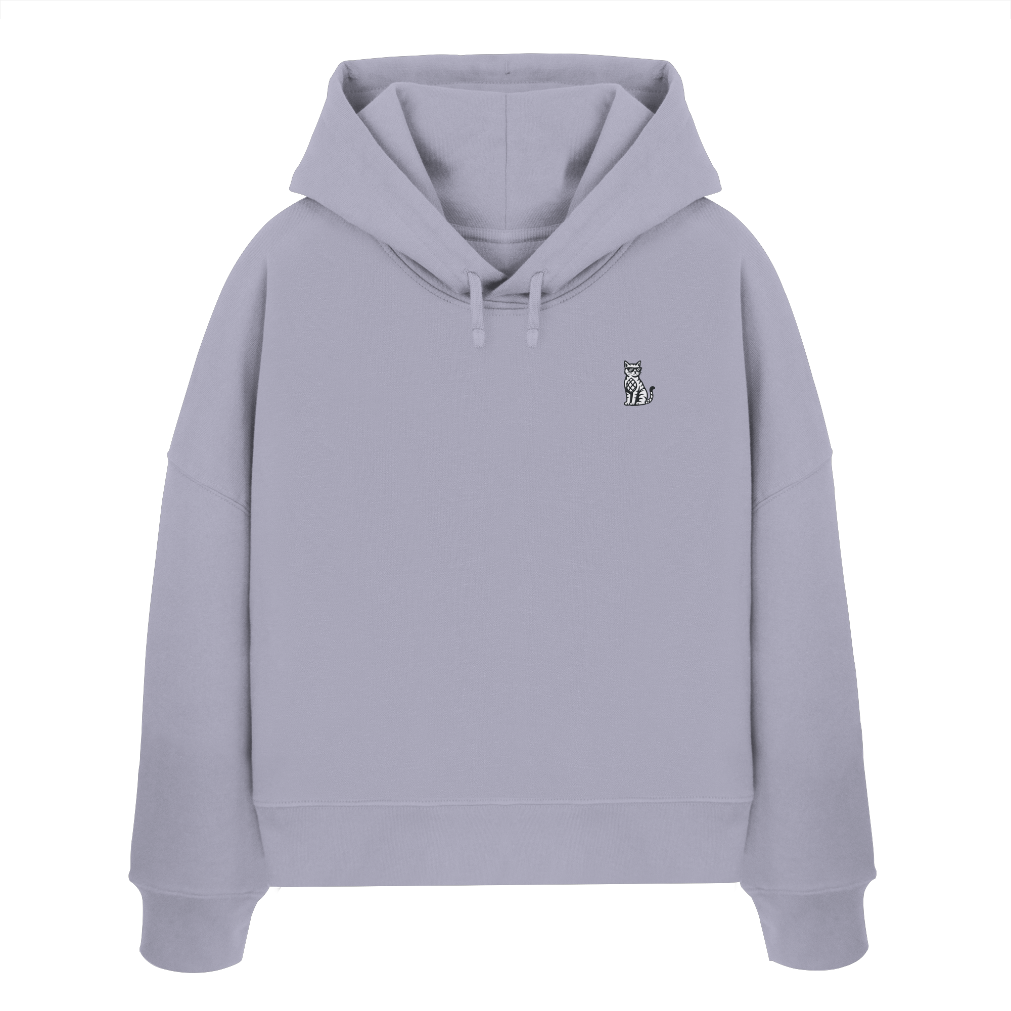 CoolCat - Womens Organic Boxcut Hoodie