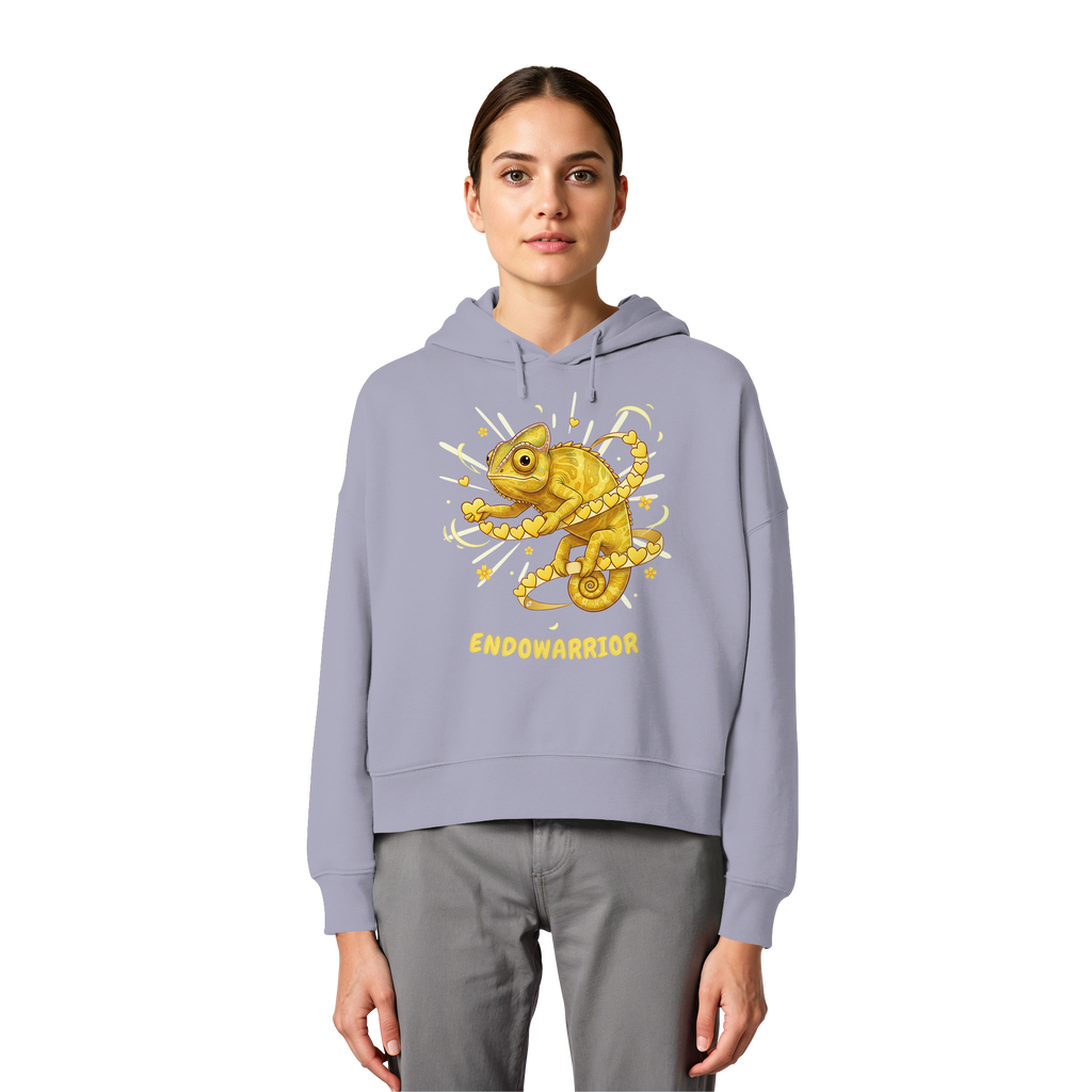 Endowarrior - Womens Organic Boxcut Hoodie