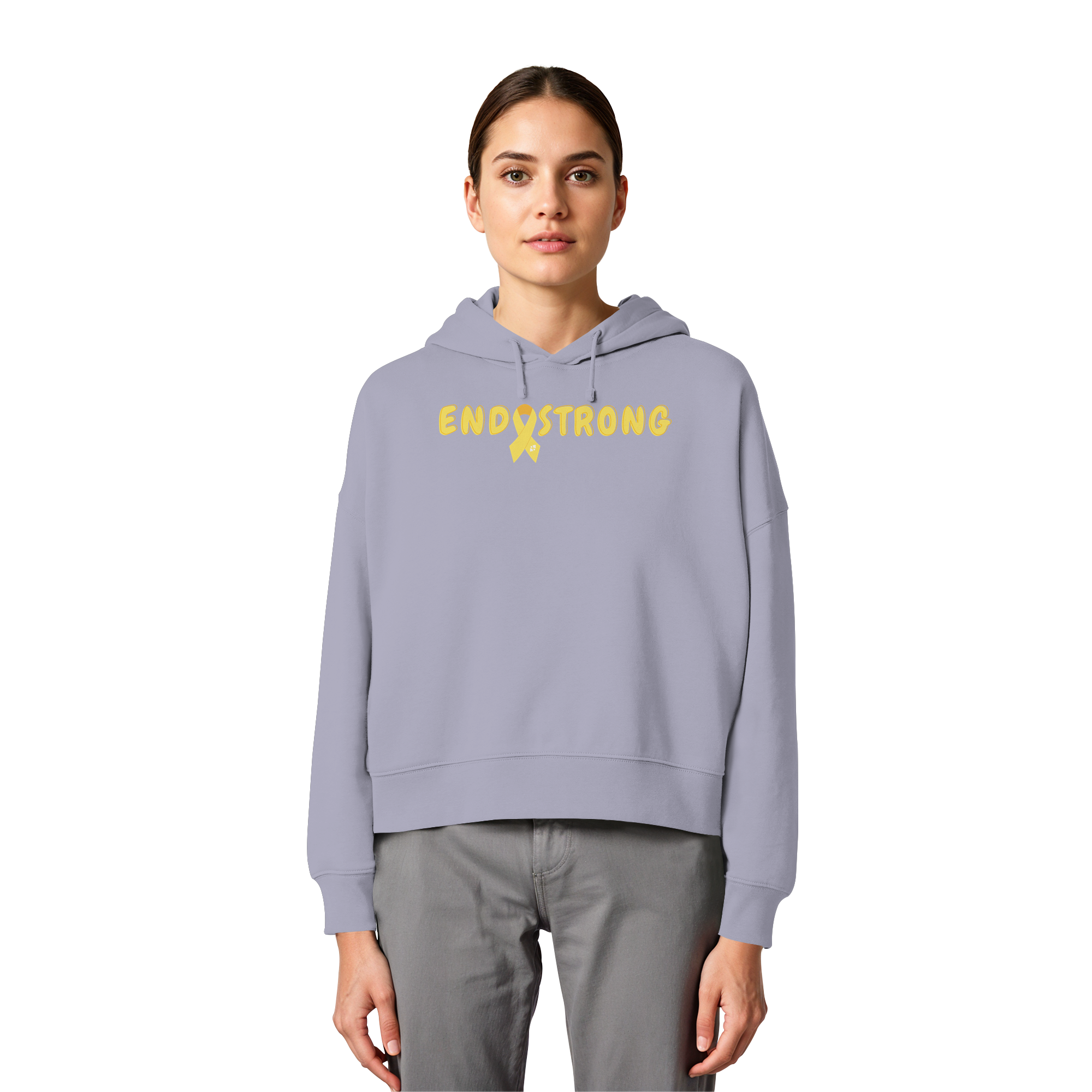 Endostrong - Womens Organic Boxcut Hoodie