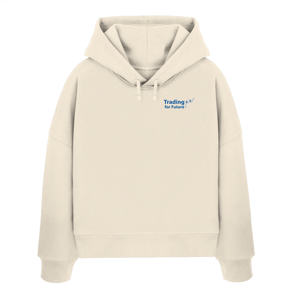 Trading for Future - Womens Organic Boxcut Hoodie
