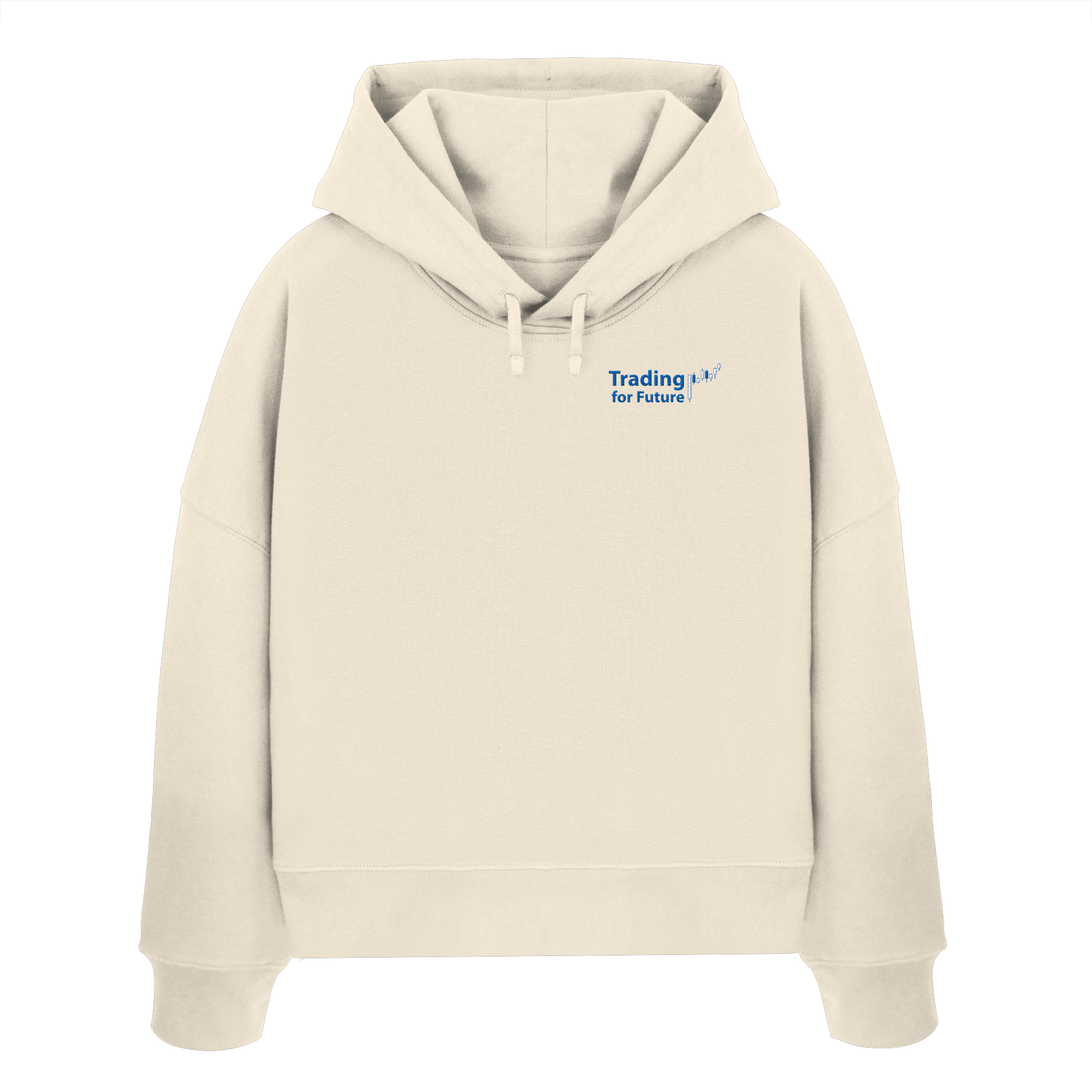 Trading for Future - Womens Organic Boxcut Hoodie
