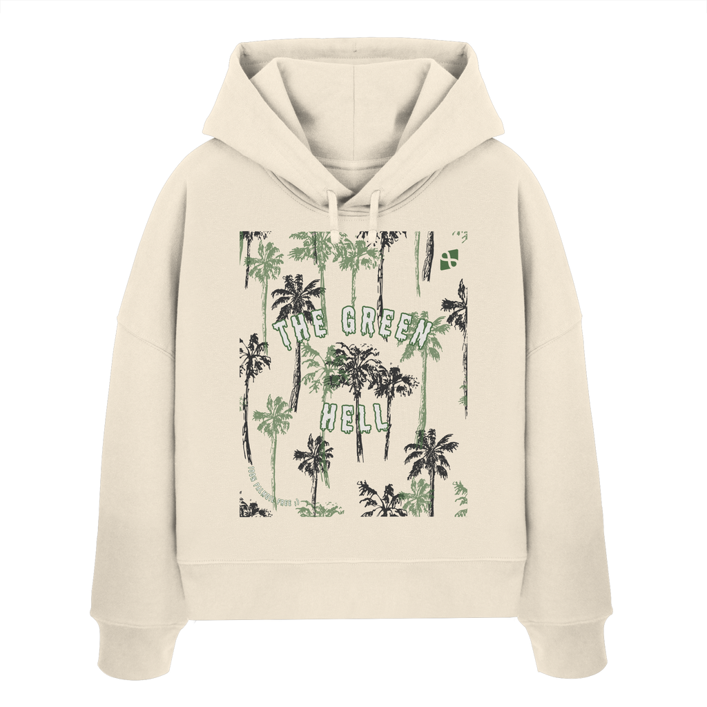 The Green Hell - Womens Organic Boxcut Hoodie