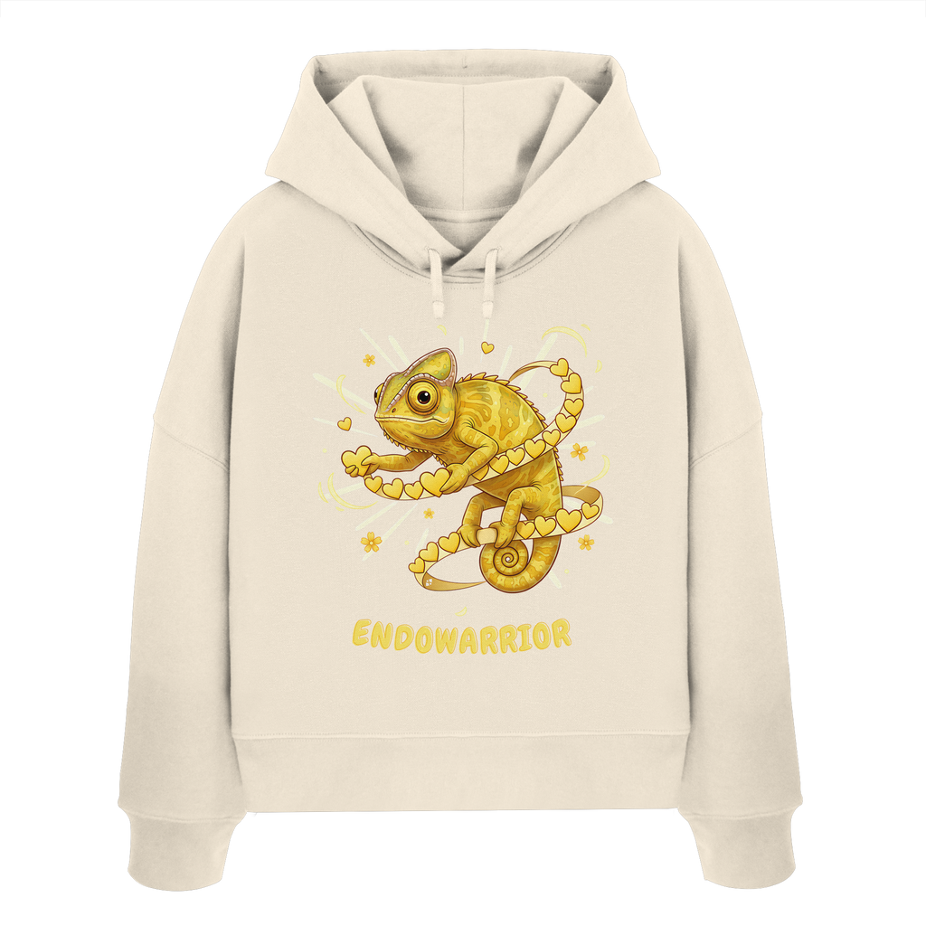 Endowarrior - Womens Organic Boxcut Hoodie