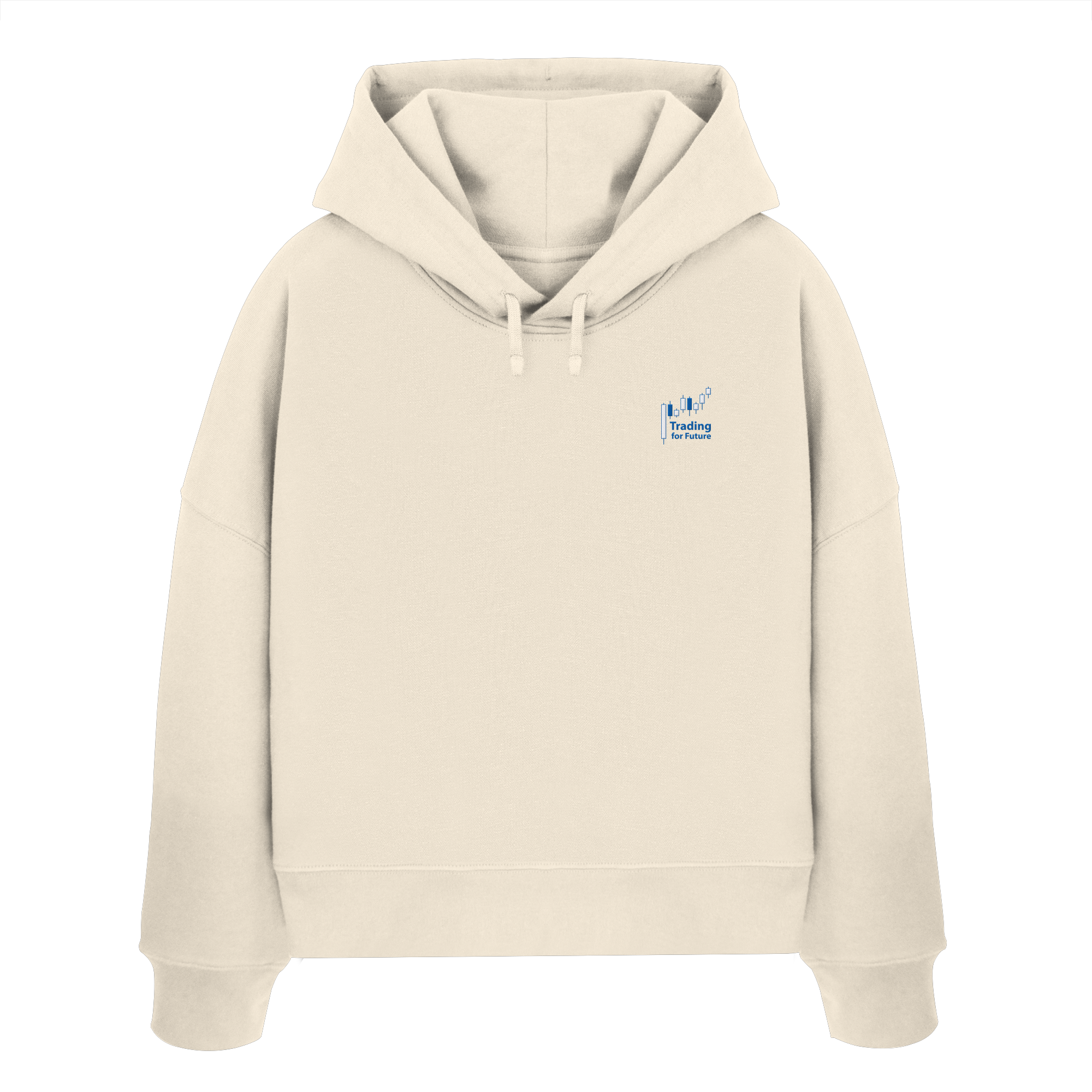 Trading for Future - Womens Organic Boxcut Hoodie