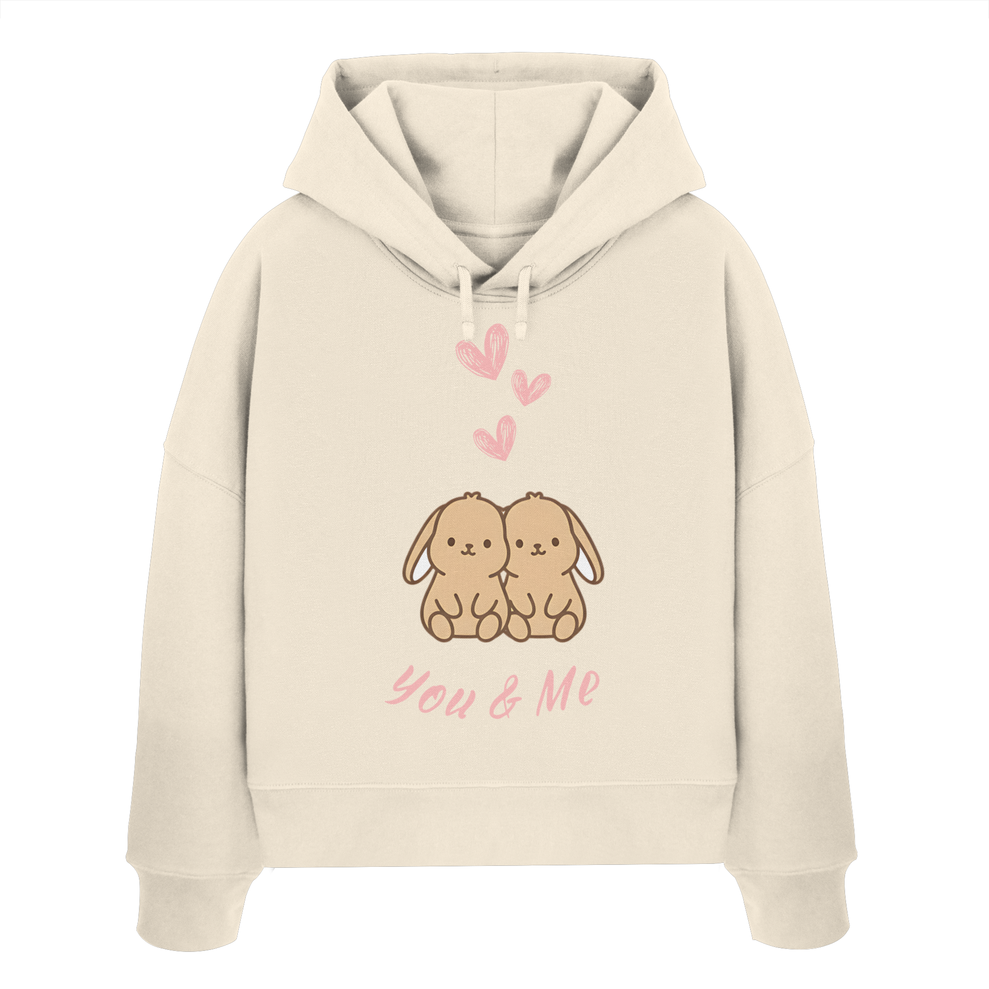 YOU&ME - Womens Organic Boxcut Hoodie