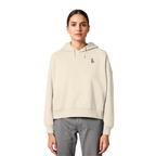 CoolCat - Womens Organic Boxcut Hoodie
